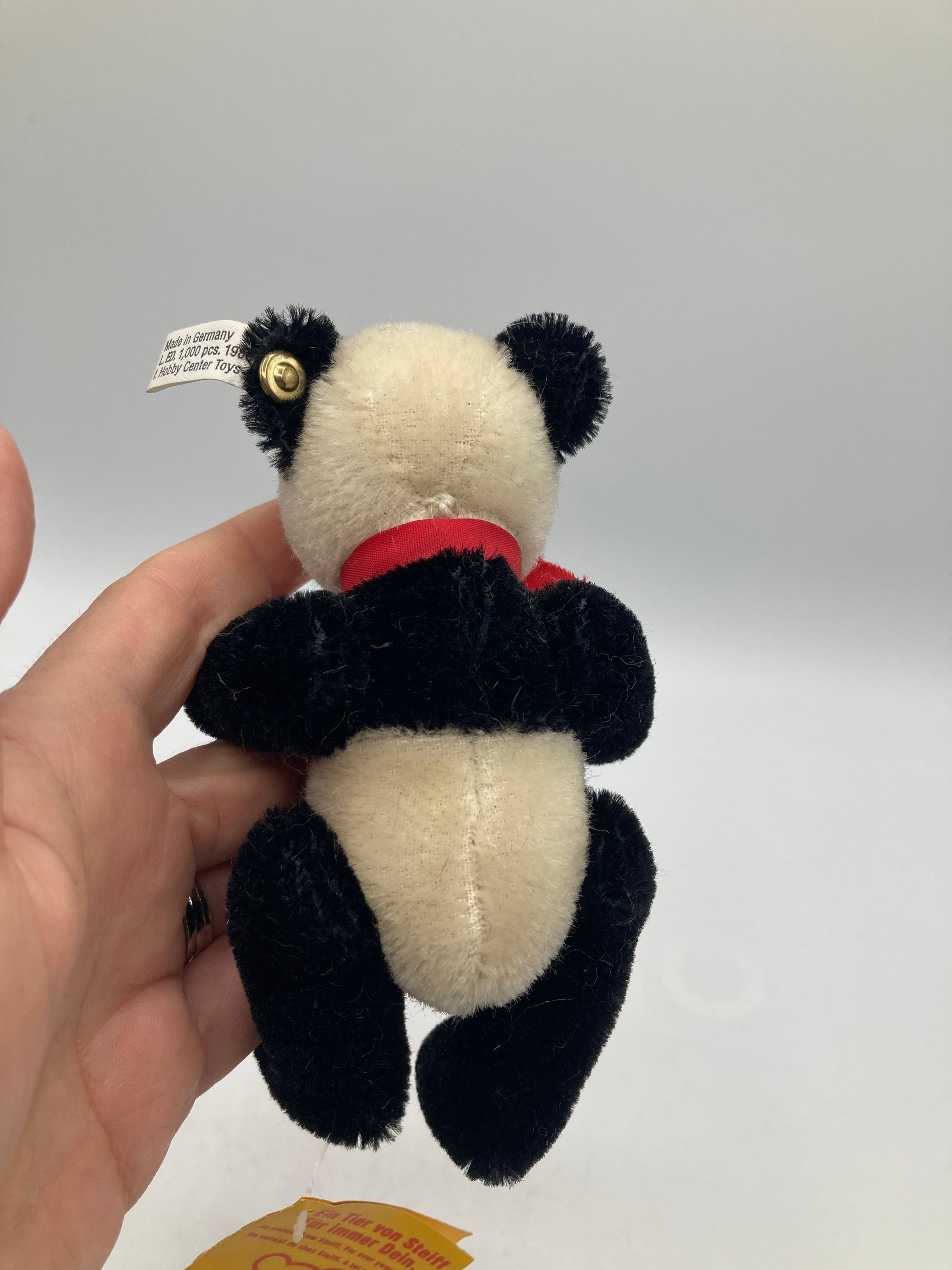 Steiff Hobby Center Exclusive Limited Edition Mohair Panda With