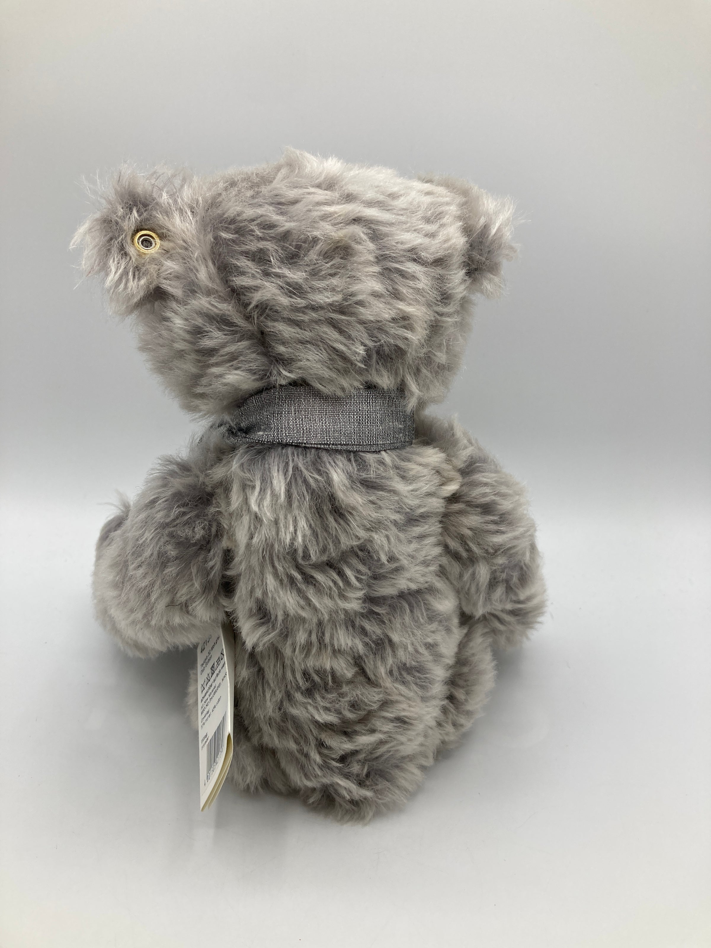 Steiff Club Limited Edition Grey Mohair Teddy Bear With All IDs