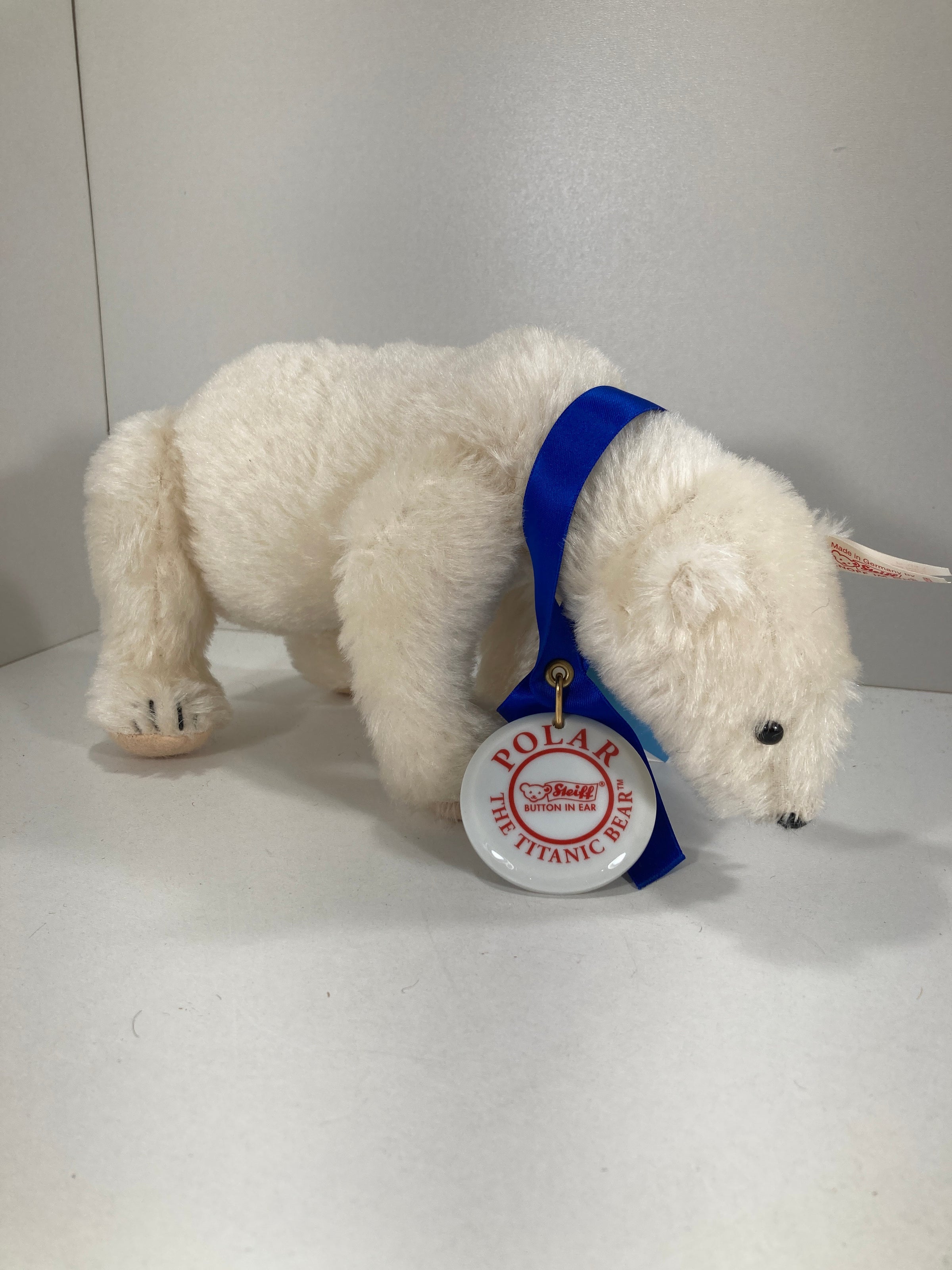 Steiff Polar The Titanic Bear With All IDs | My Site