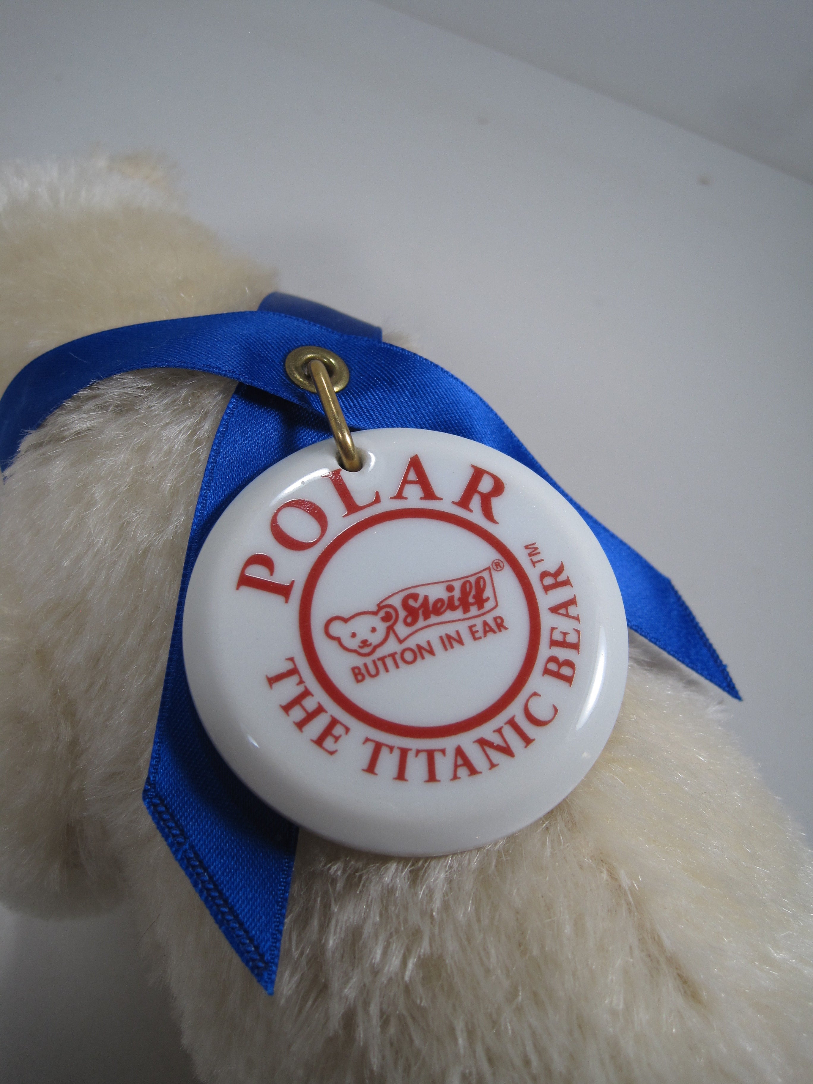 Steiff Polar The Titanic Bear With All IDs | My Site