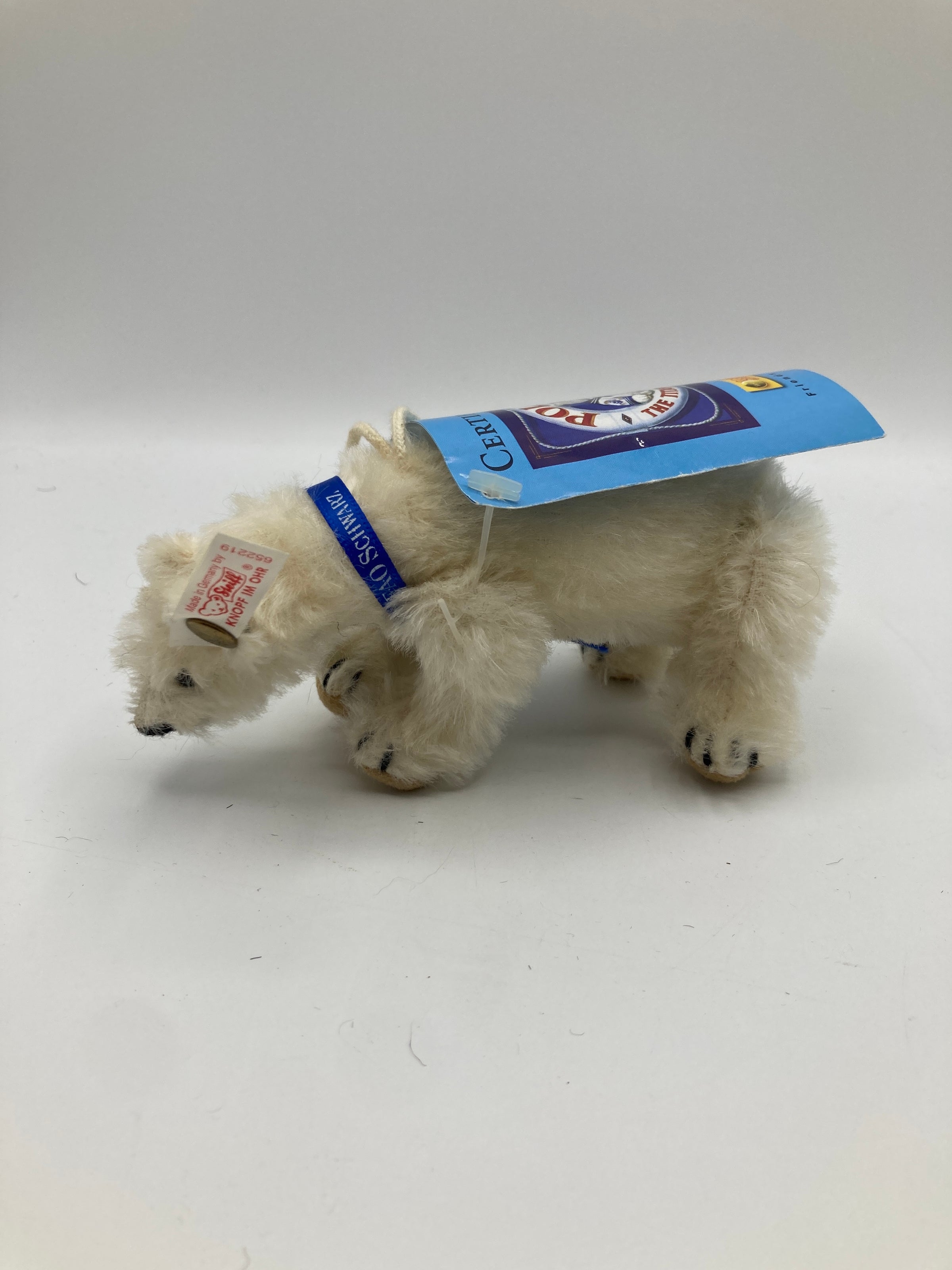 Steiff Polar The Titanic Bear Ornament For FAO Schwarz With All