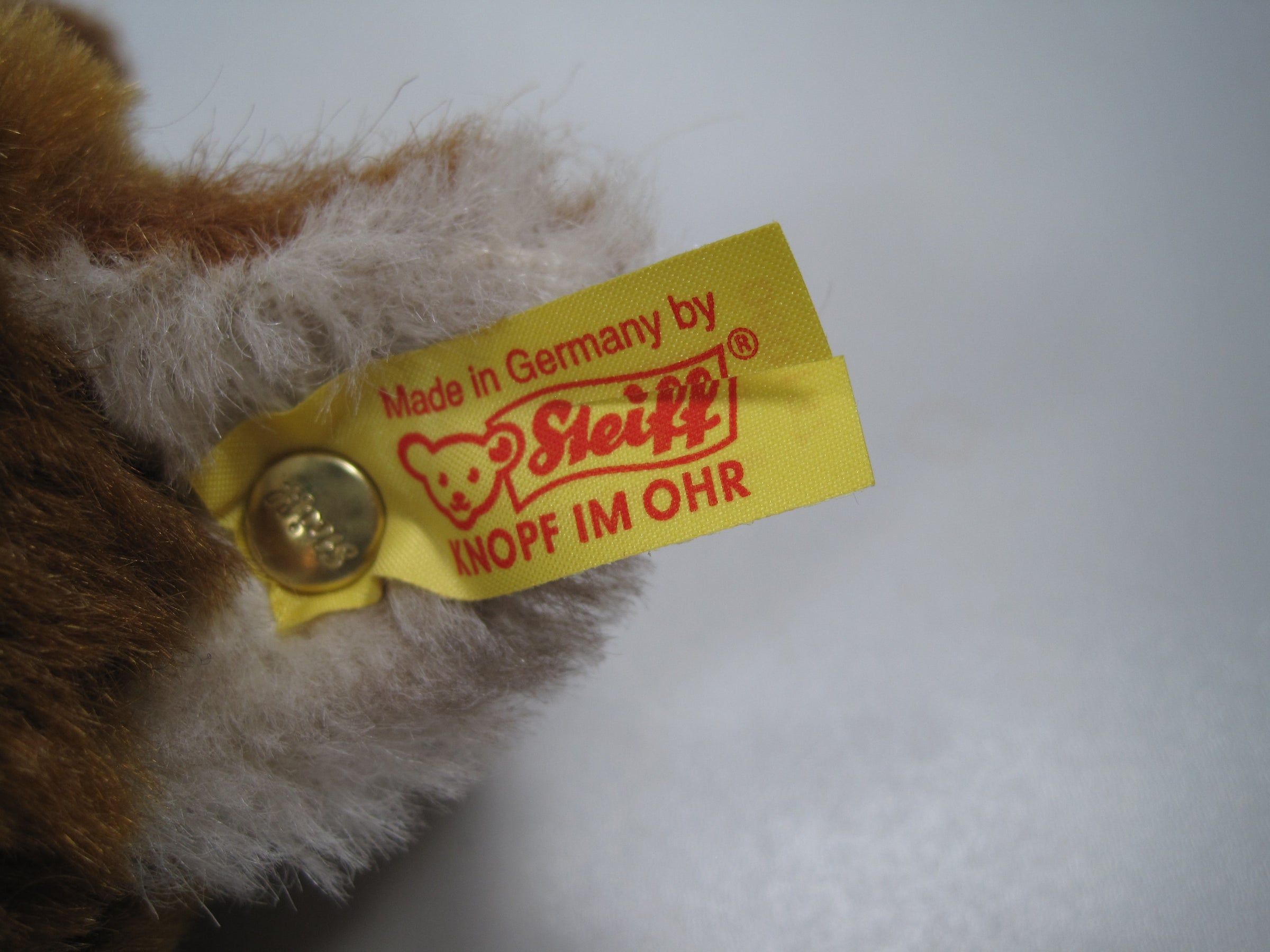 Steiff Bendy Red Panda With All IDs | My Site