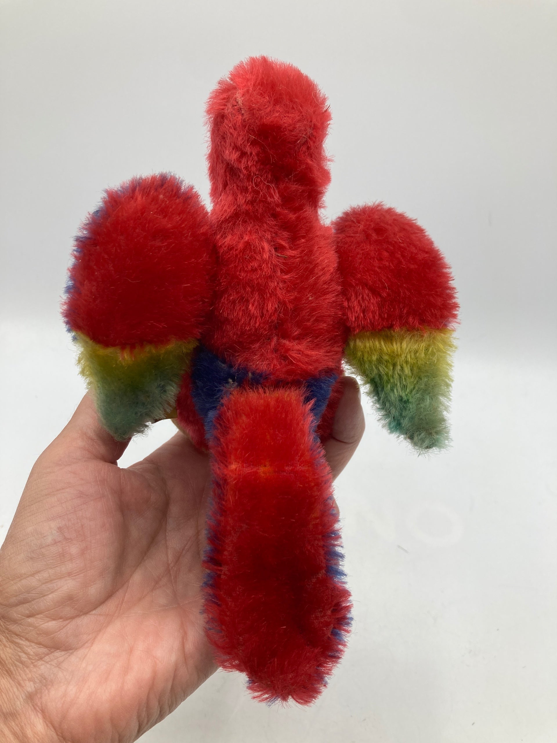 Steiff Small Mohair Lora Parrot Replica With All IDs | My Site