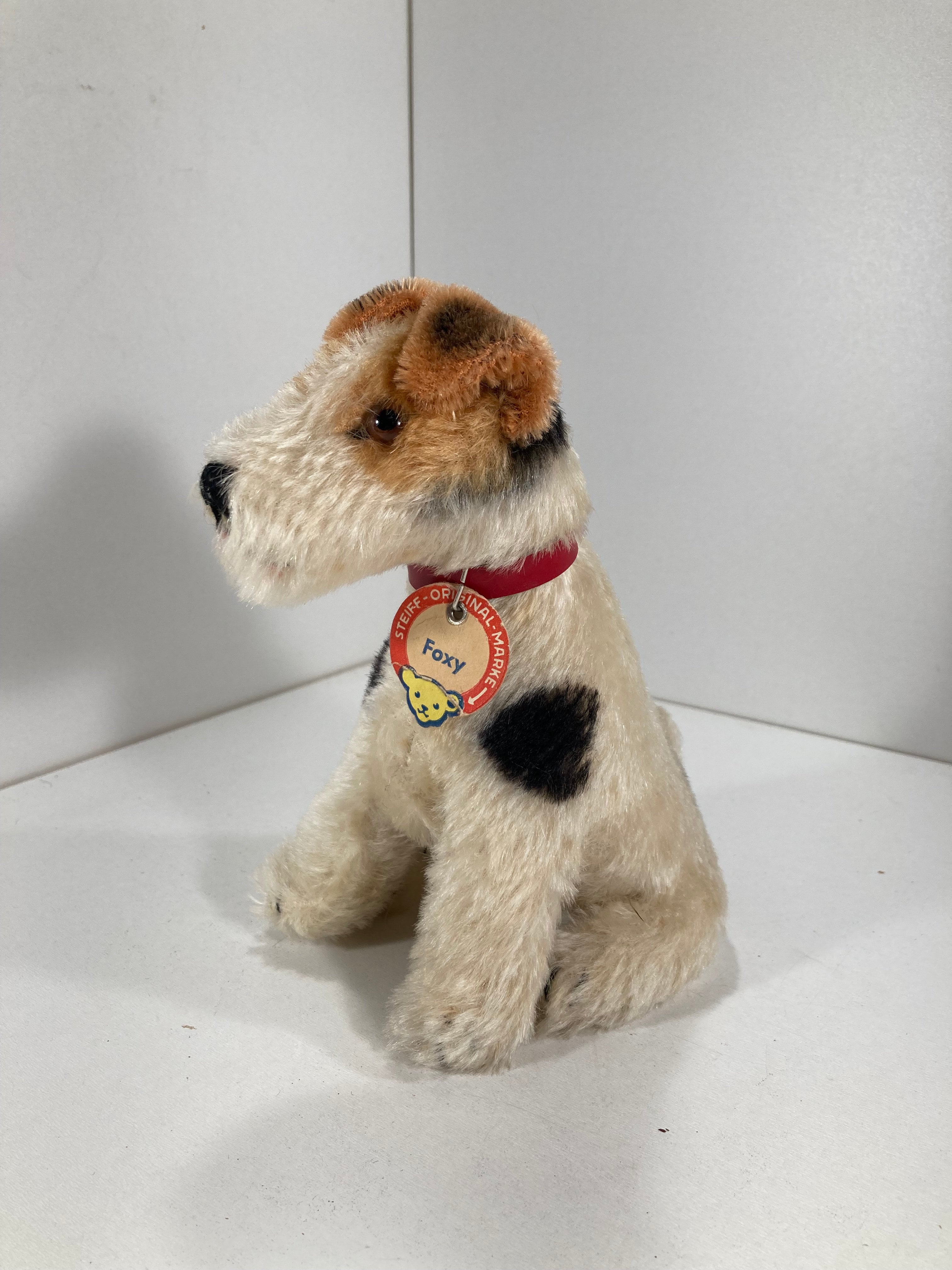 Steiff Largest Sitting Foxy Fox Terrier With IDs | My Site