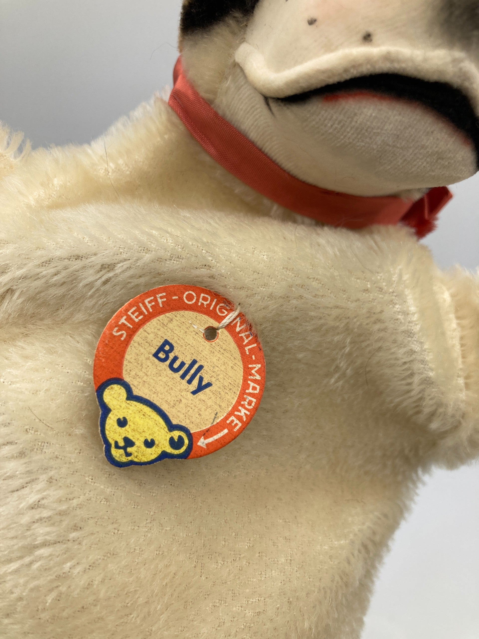 Steiff Bully Bulldog Hand Puppet With All IDs | My Site