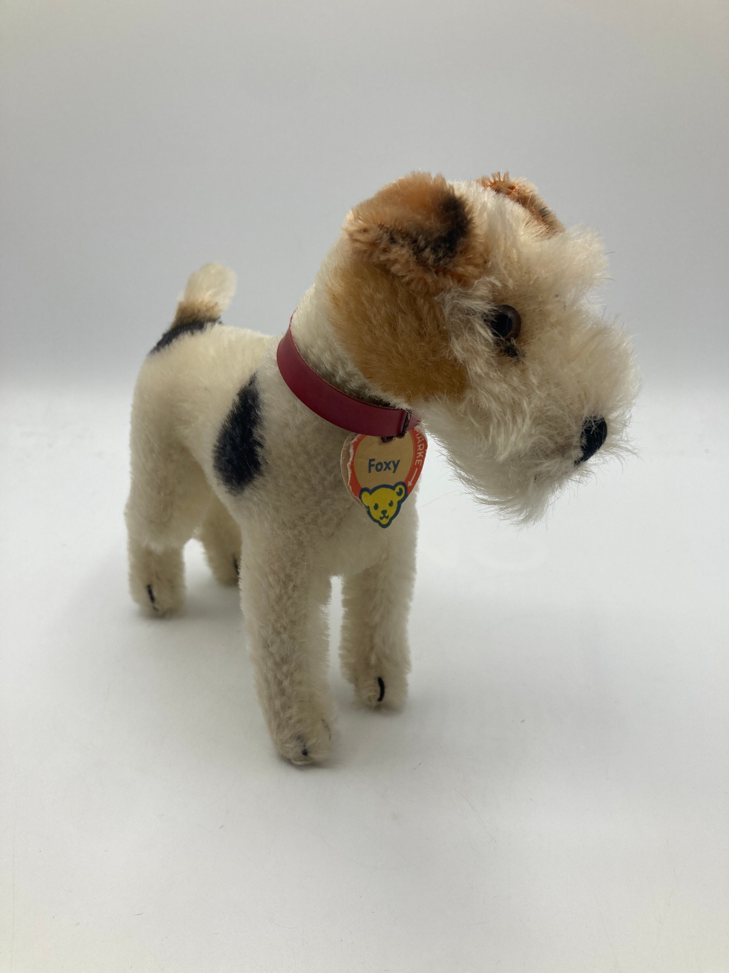Steiff Medium Sized Foxy Fox Terrier Dog With All IDs | My Site