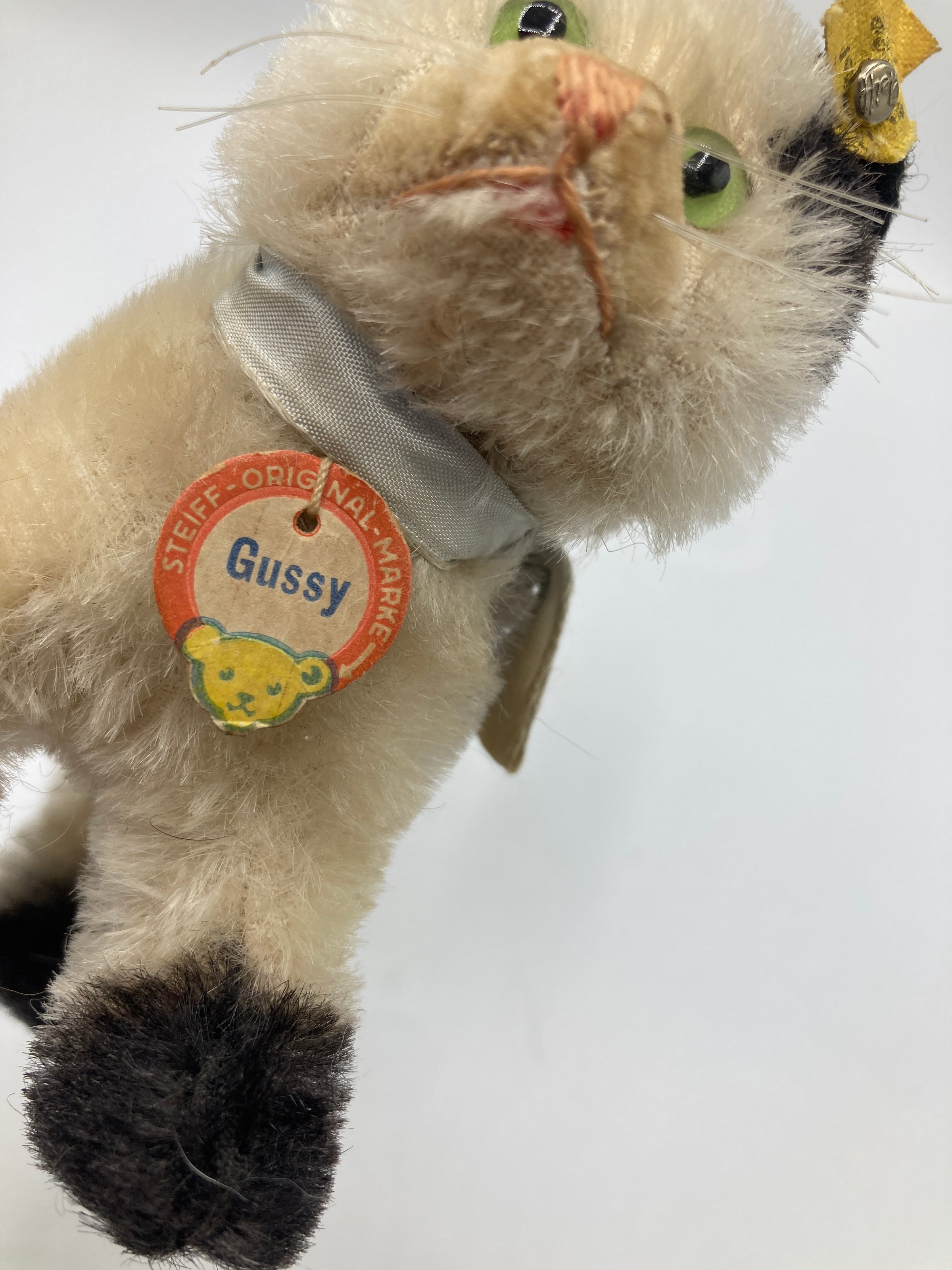 Steiff Small Gussy Cat With All IDs | My Site