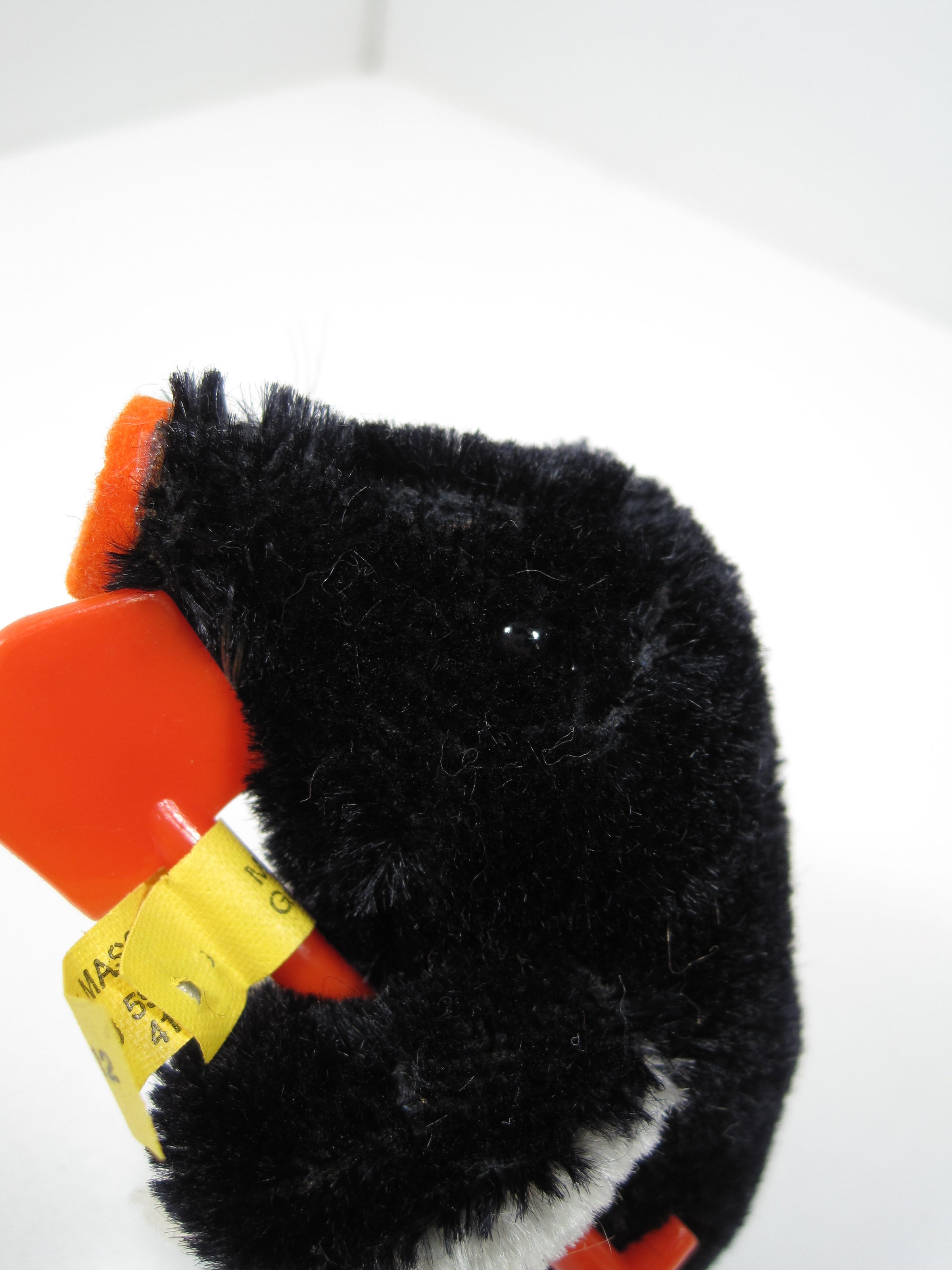 Steiff Mohair Maxi Mole With A Red Shovel and All IDs | My Site