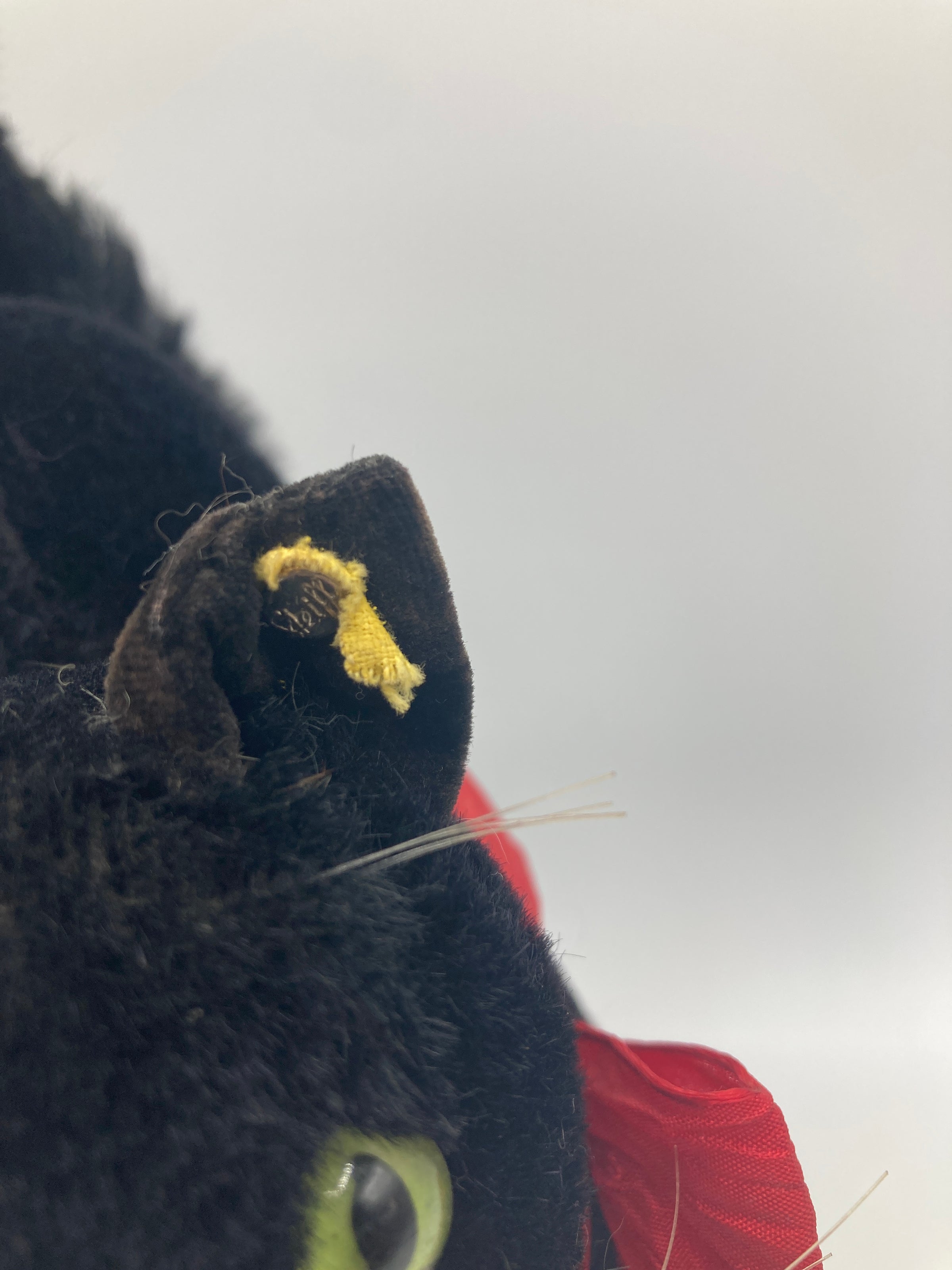 Steiff Largest Black Tom Cat With All IDs | My Site