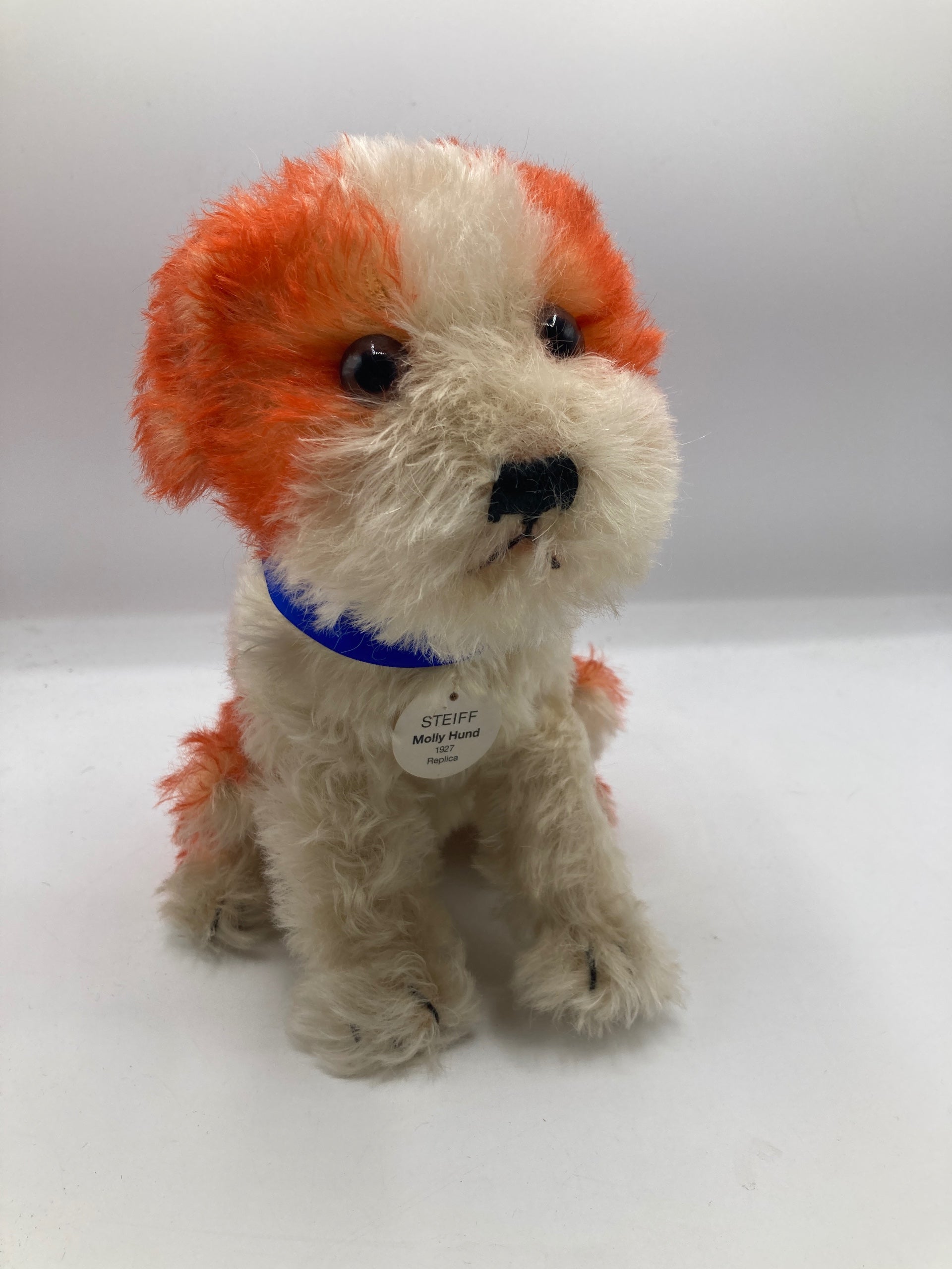 Steiff Mohair Replica 1927 Molly Dog With All IDs | My Site