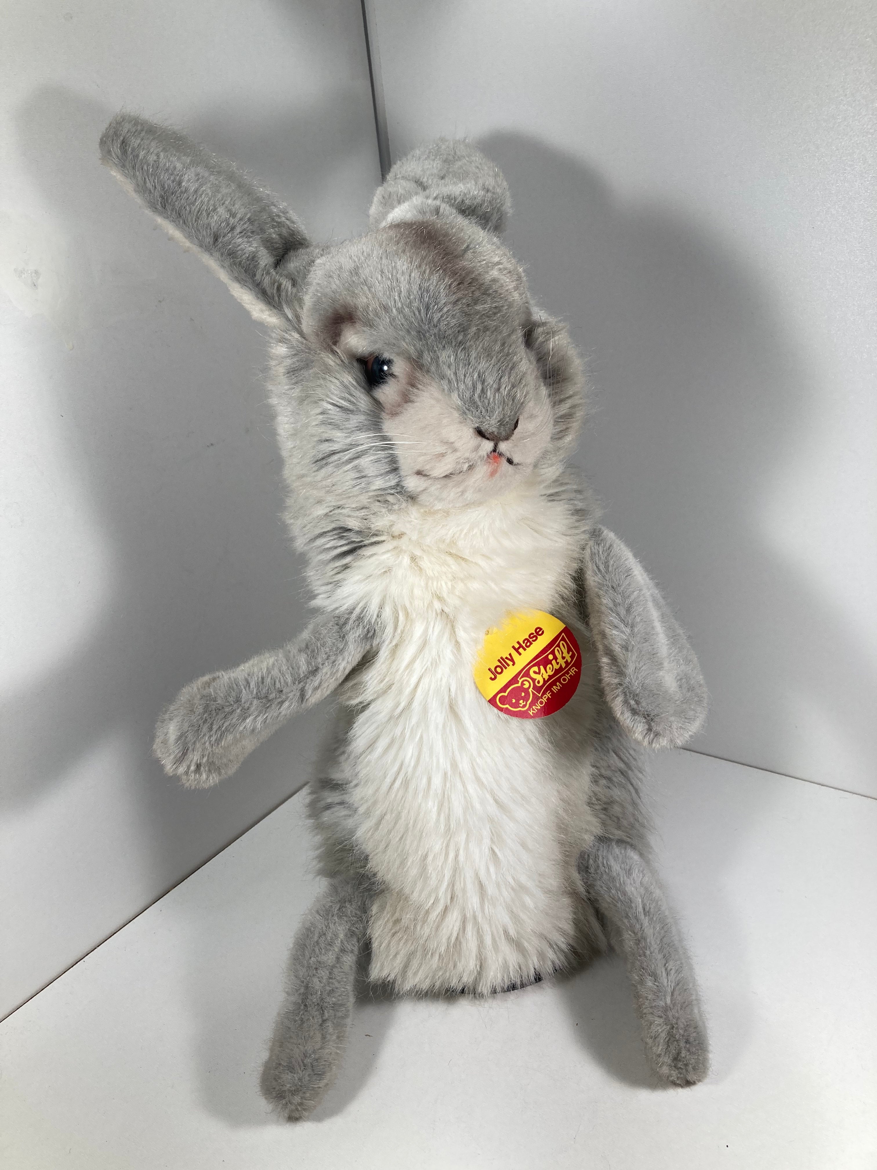 Large Steiff Rabbit Steiff Large Plush Jolly Hase Rabbit Puppet With All IDs | My Site