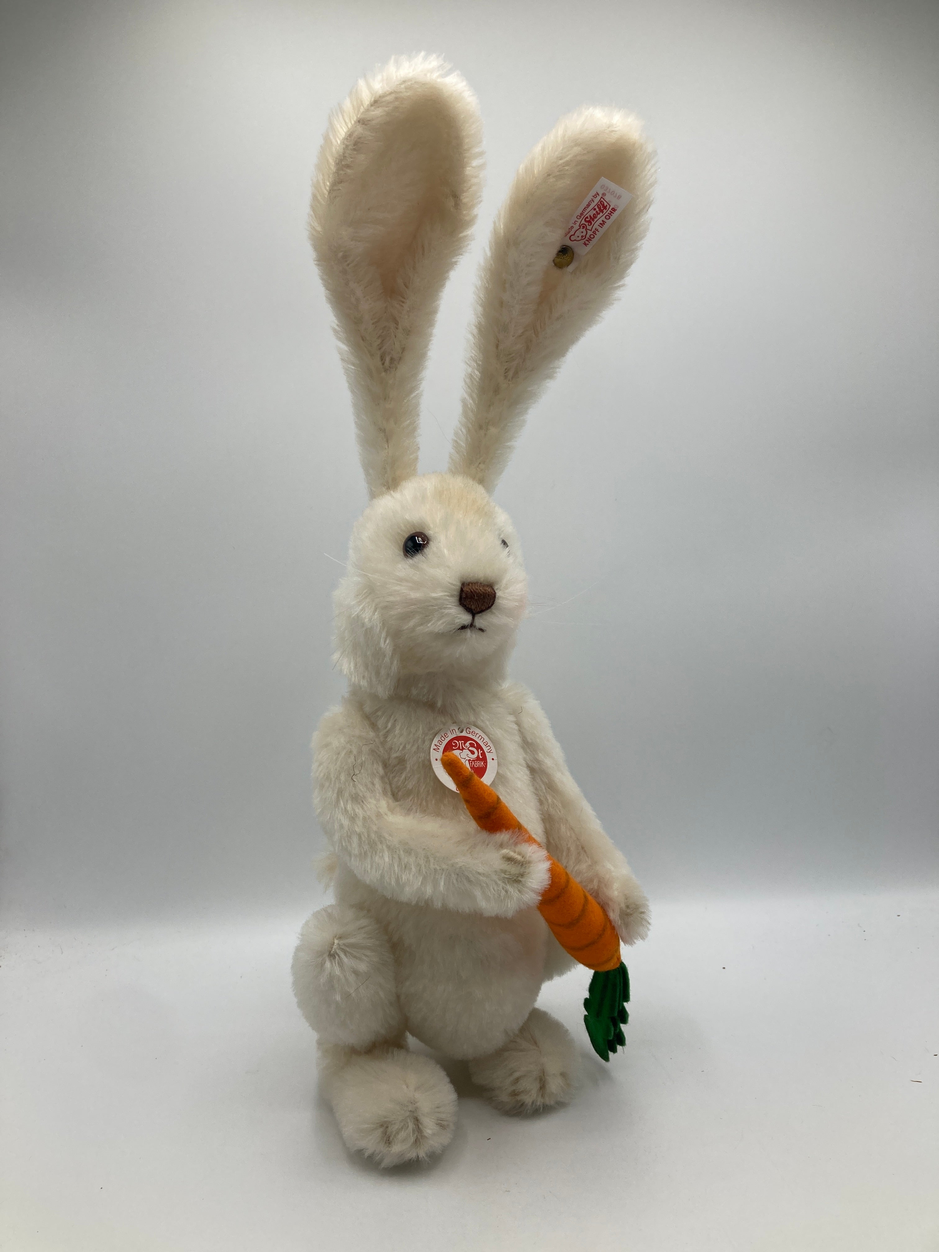 Steiff ウサギ Fritzle the Rabbit オルゴール付首振り Steiff Fritzle The Musical Wonder Rabbit With All IDs | My Site