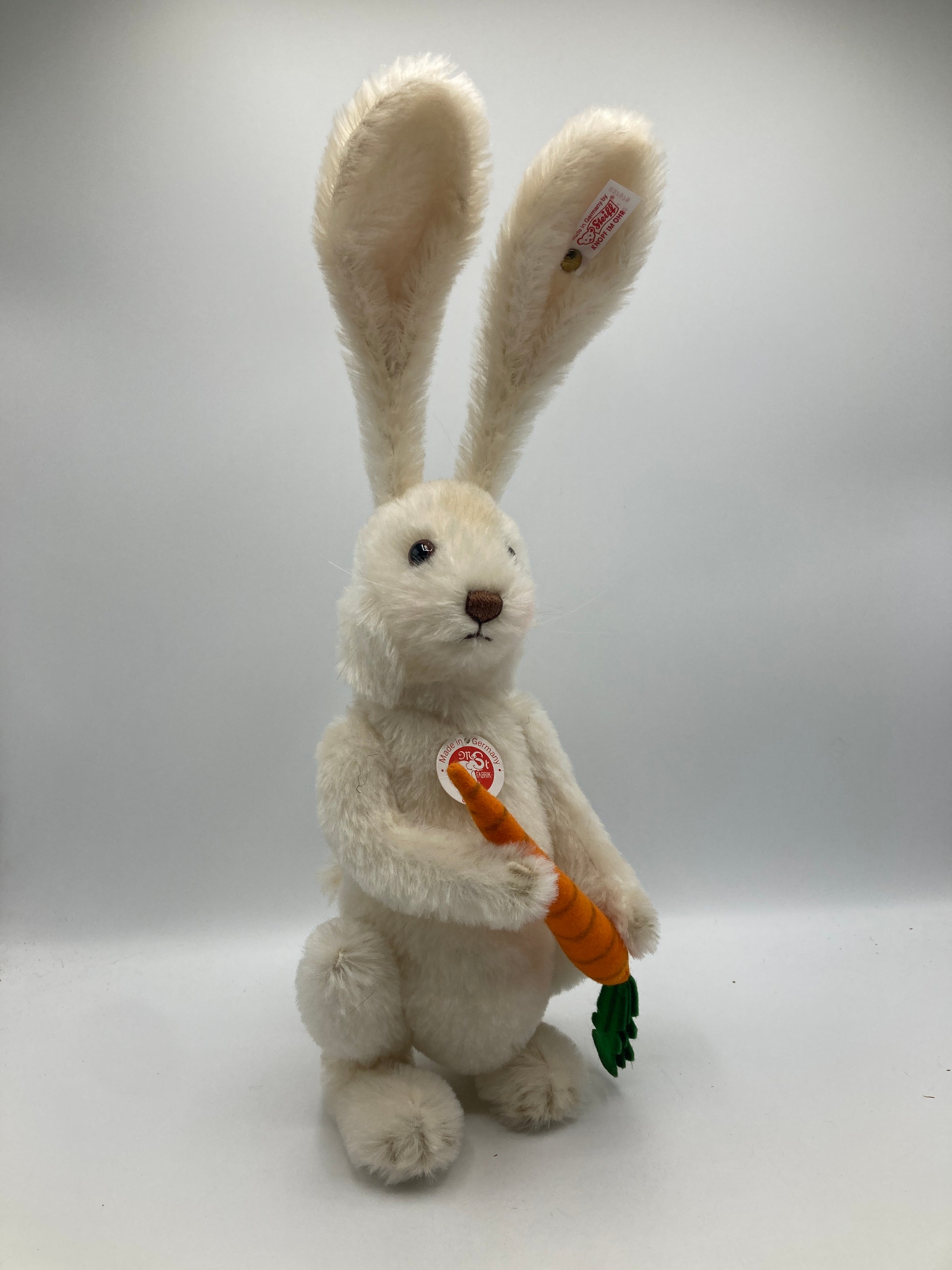 Steiff ウサギ Fritzle the Rabbit オルゴール付首振り Steiff Fritzle The Musical Wonder Rabbit With All IDs | My Site