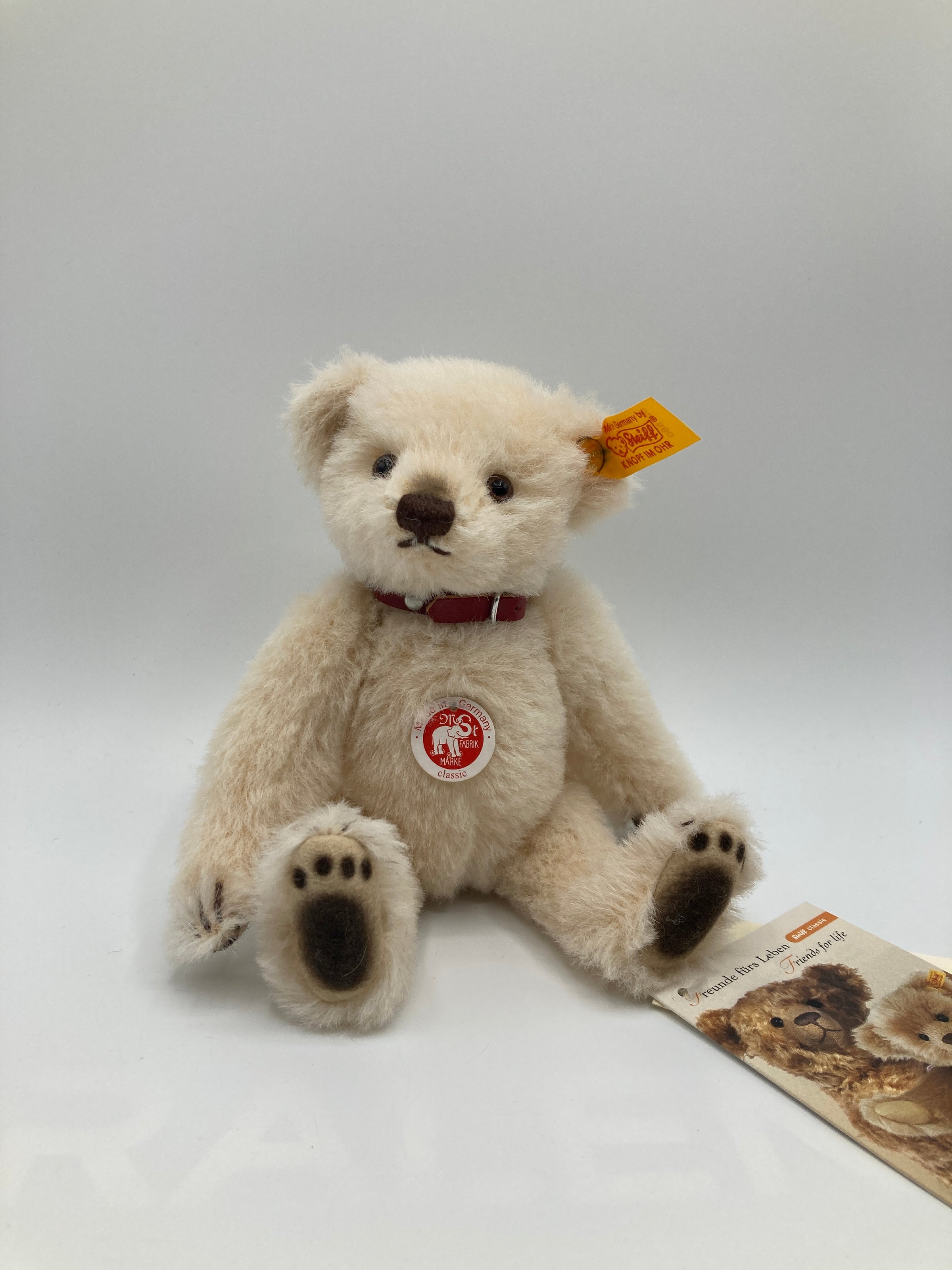 Steiff 16 Inch Teddy Bear Steiff Cream Alpaca Teddy Bear With All