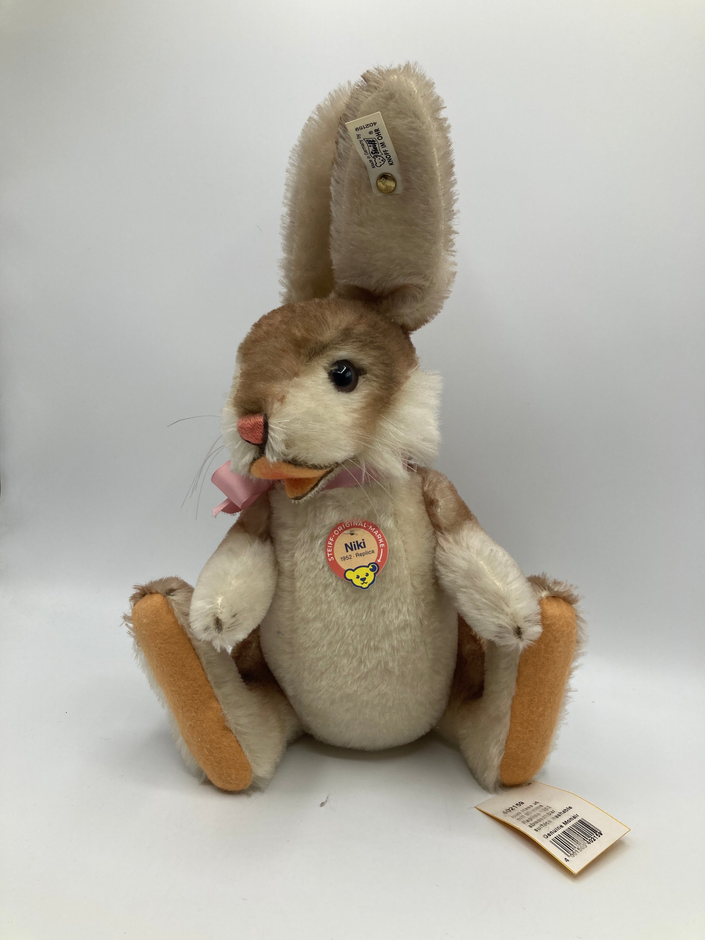 Steiff Niki Replica 1952 Limited Edition Rabbit With All IDs | My Site