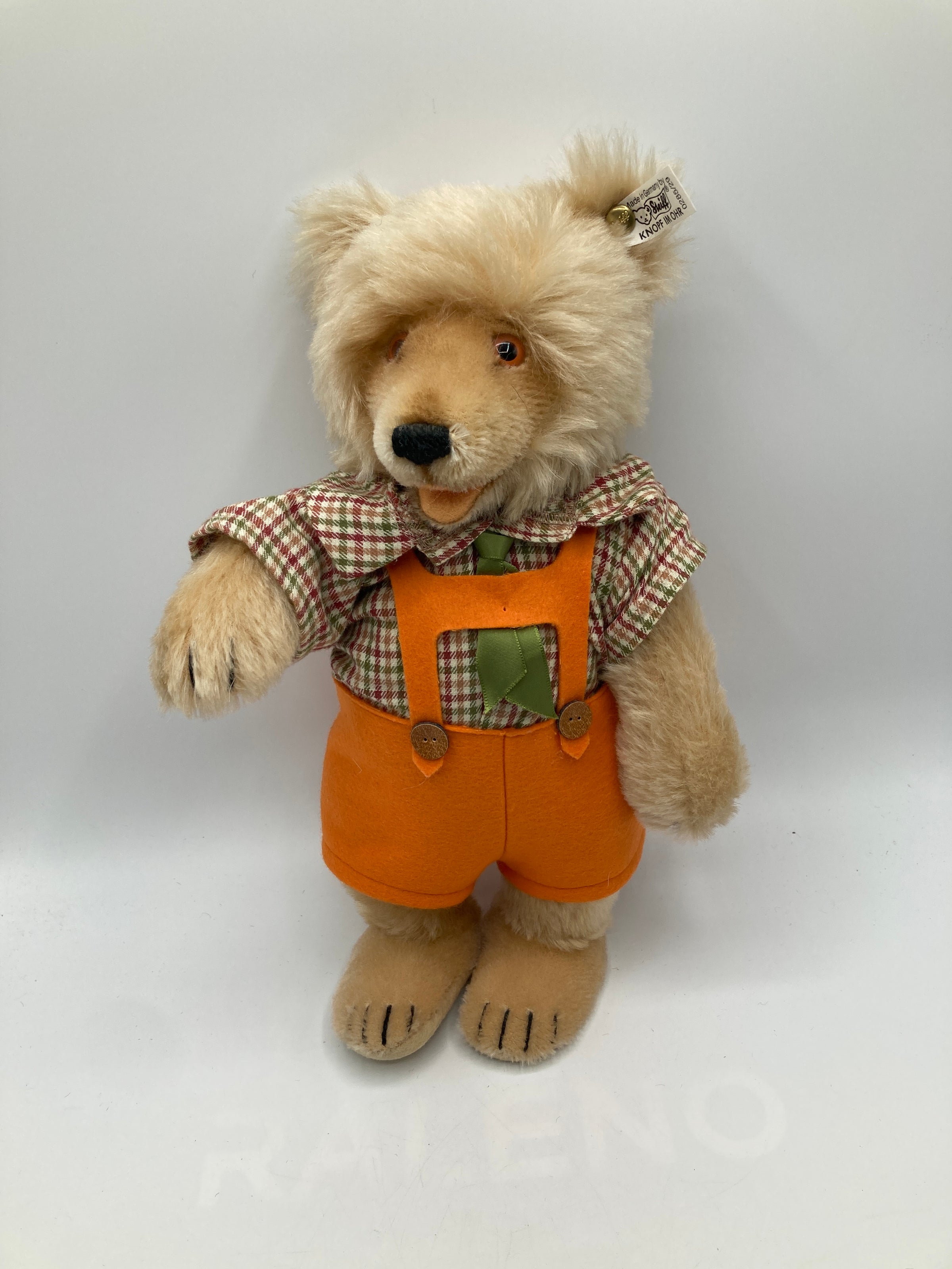 Steiff FAO Schwarz Golden Gate Mohair Teddy Baby Limited Edition