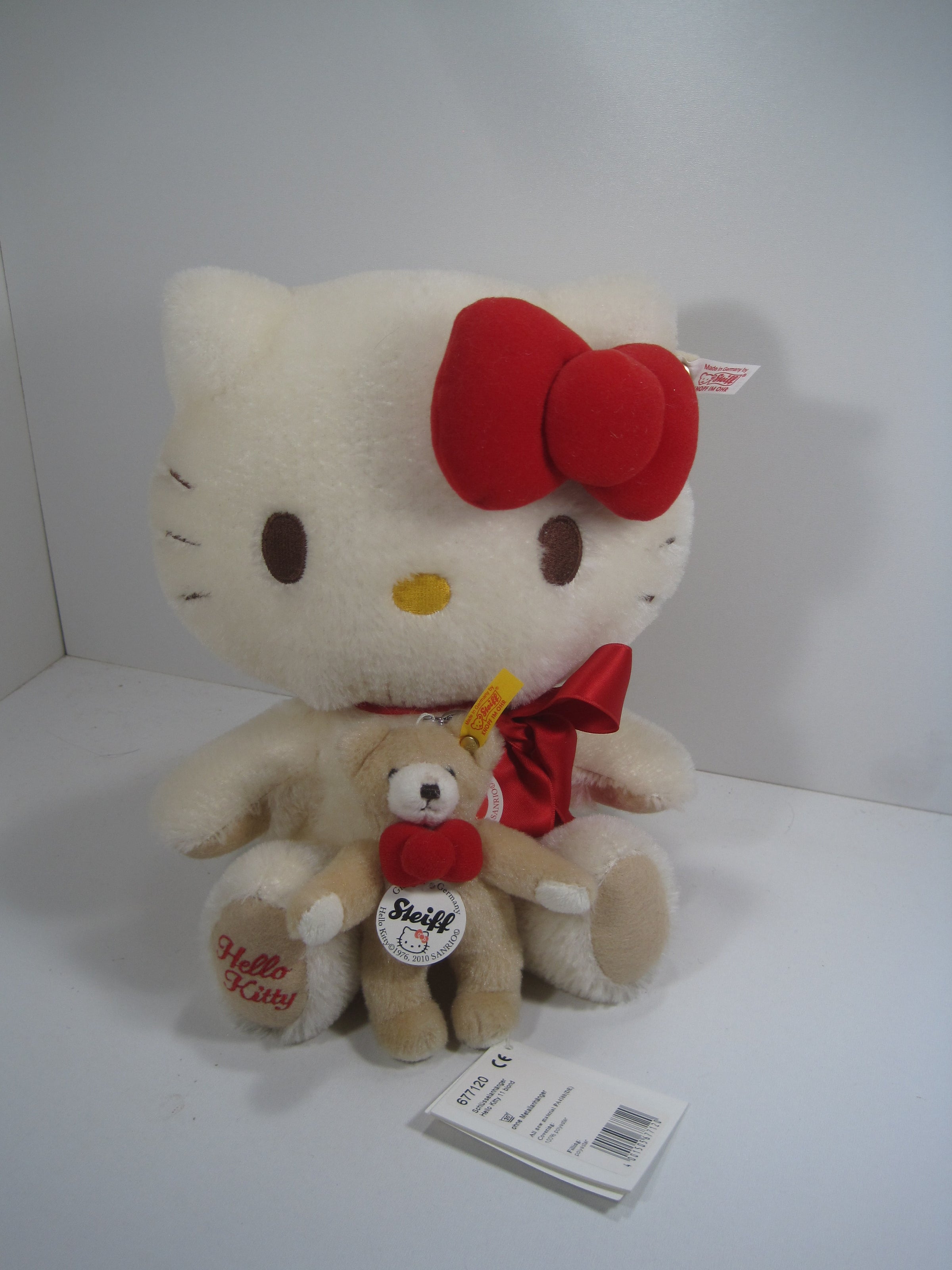 Steiff plush My first Steiff cat with rustling foil in gift