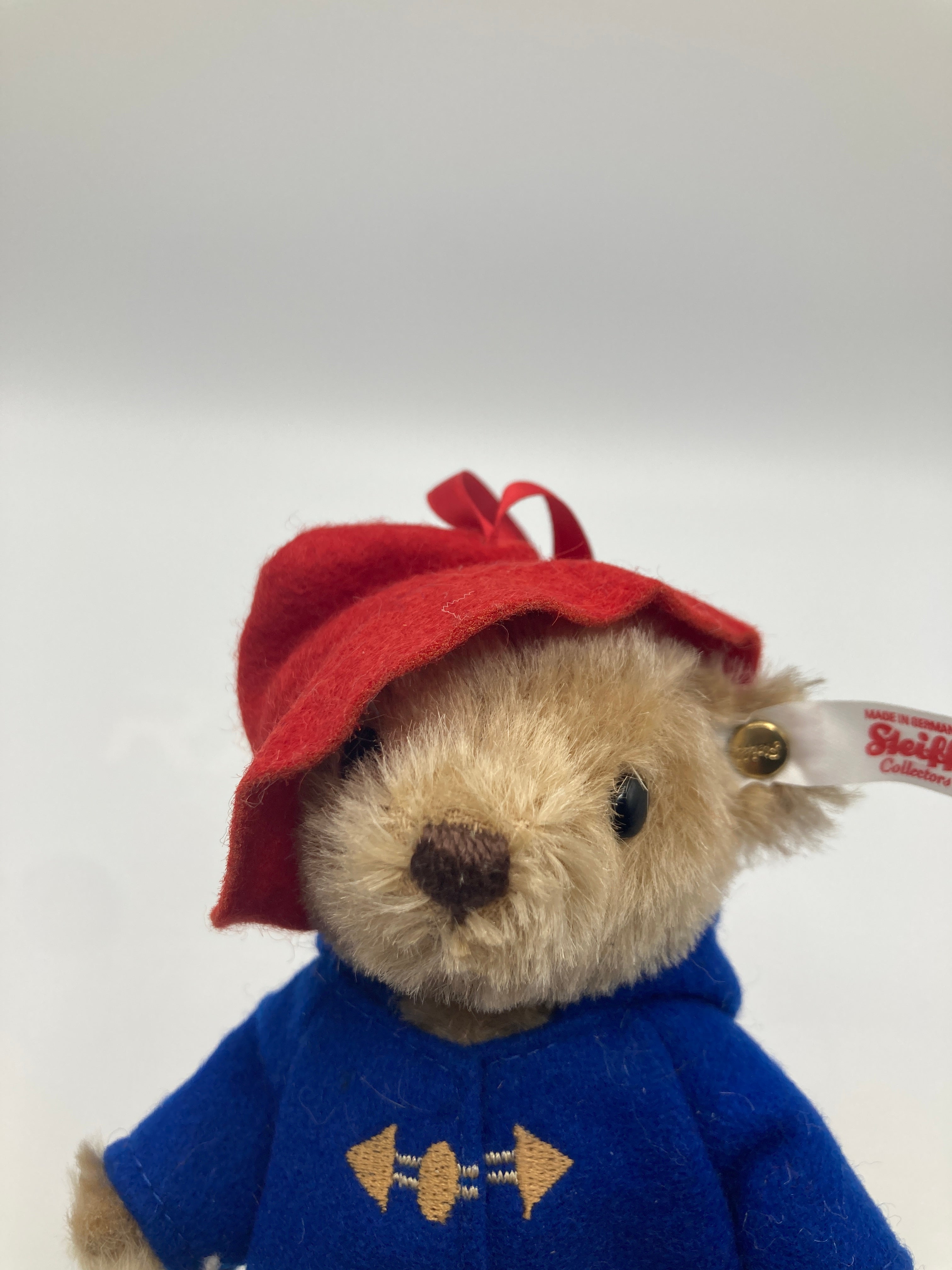 Steiff Mohair Paddington Holiday Ornament With All IDs | My Site