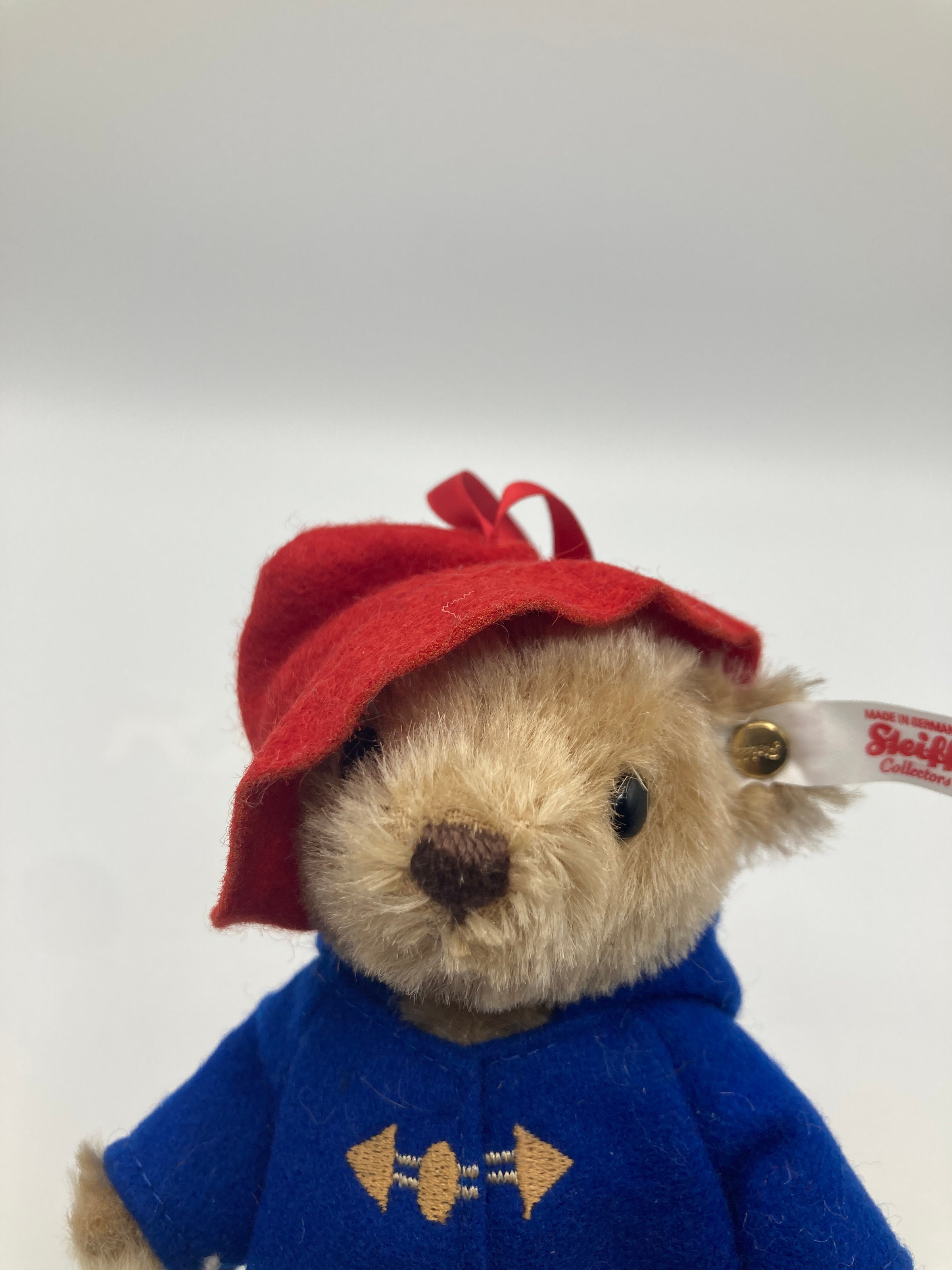 Steiff Mohair Paddington Holiday Ornament With All IDs | My Site