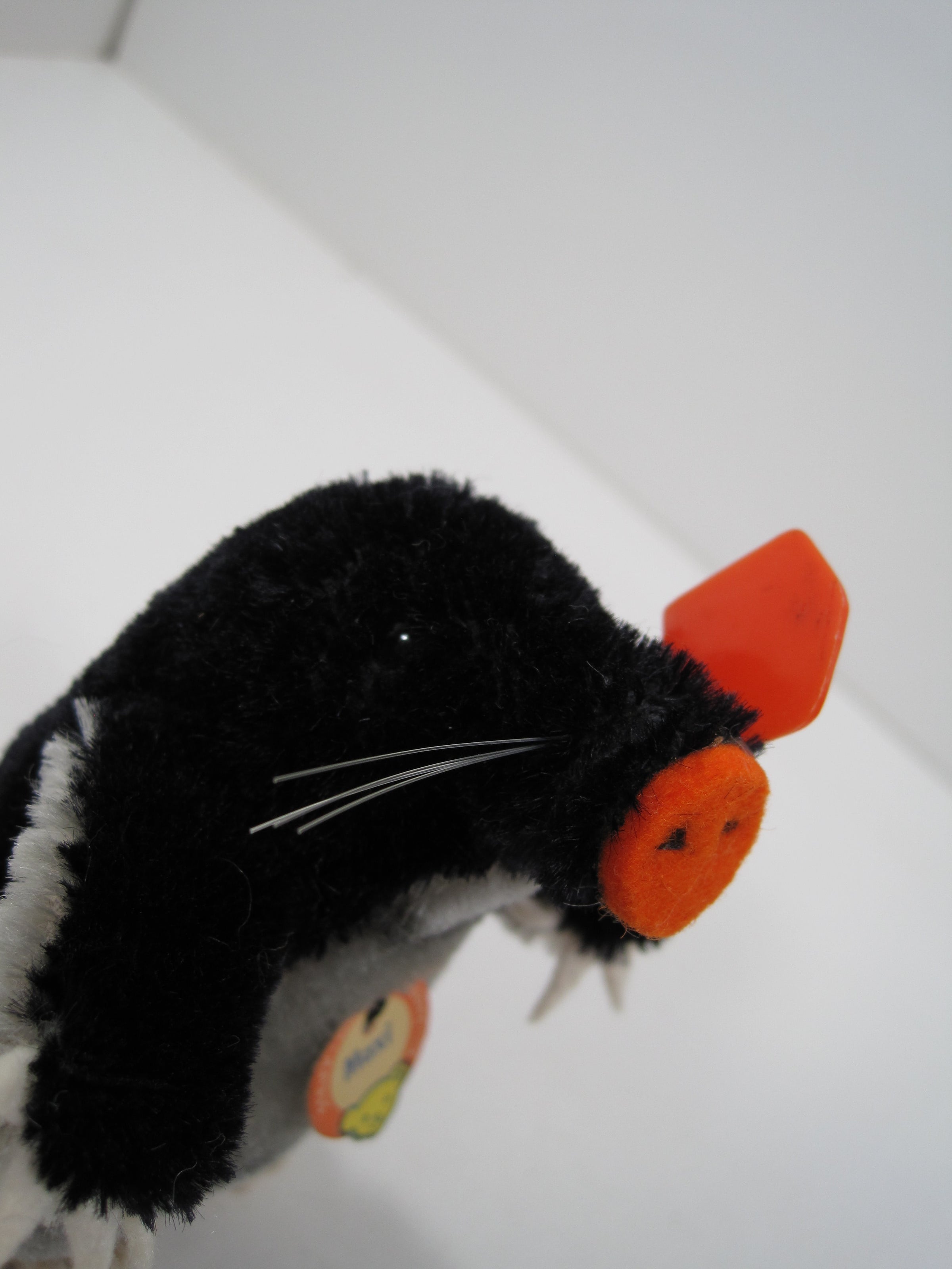 Steiff Mohair Maxi Mole With A Red Shovel and All IDs | My Site