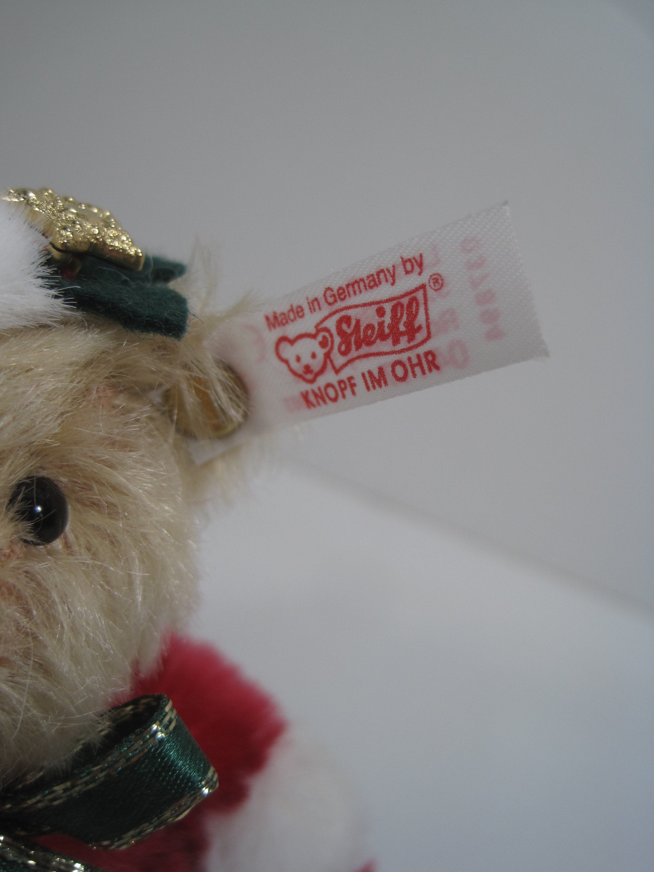 Steiff Limited Edition Roly Poly Santa Claus Bear With All IDs