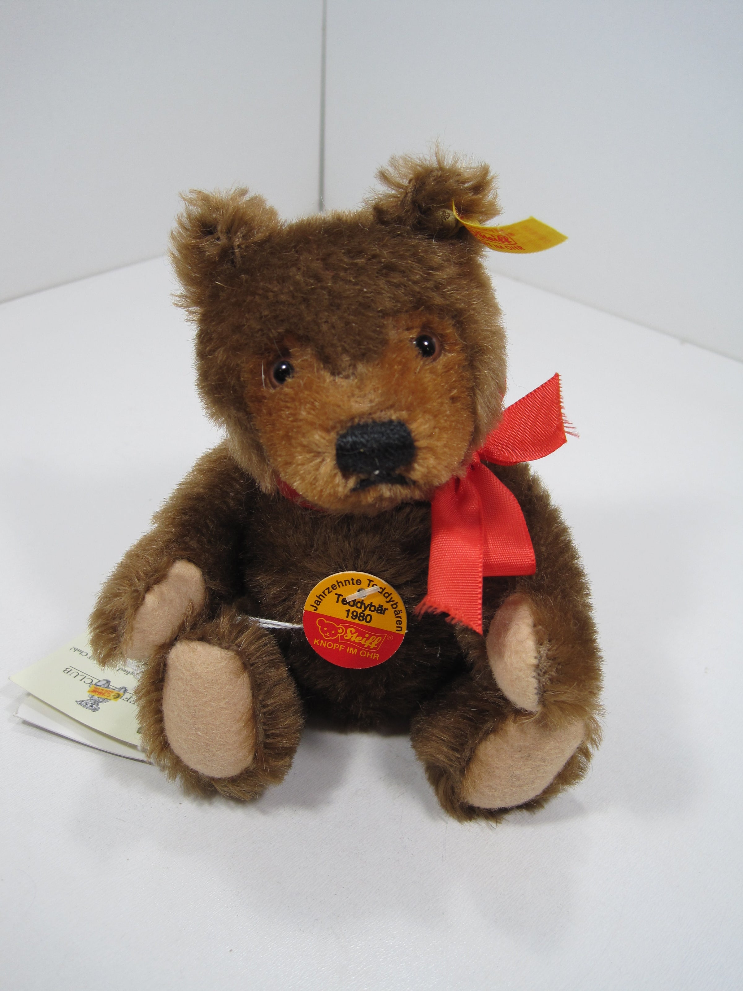 テディベア　モヘアbr-1 Steiff 1980 Mohair Decade Teddy Bear With All IDs | My Site