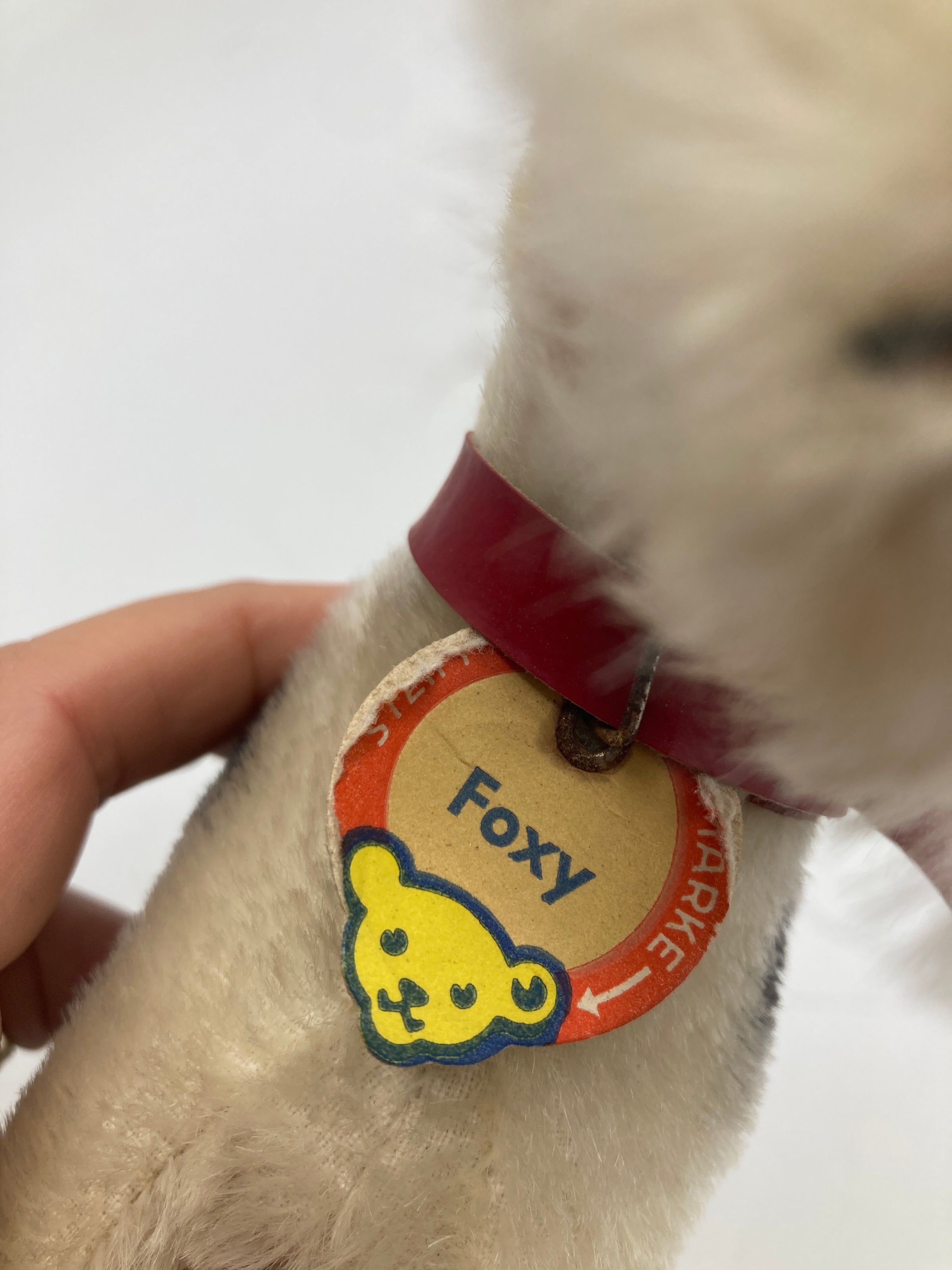 Steiff Medium Sized Foxy Fox Terrier Dog With All IDs | My Site