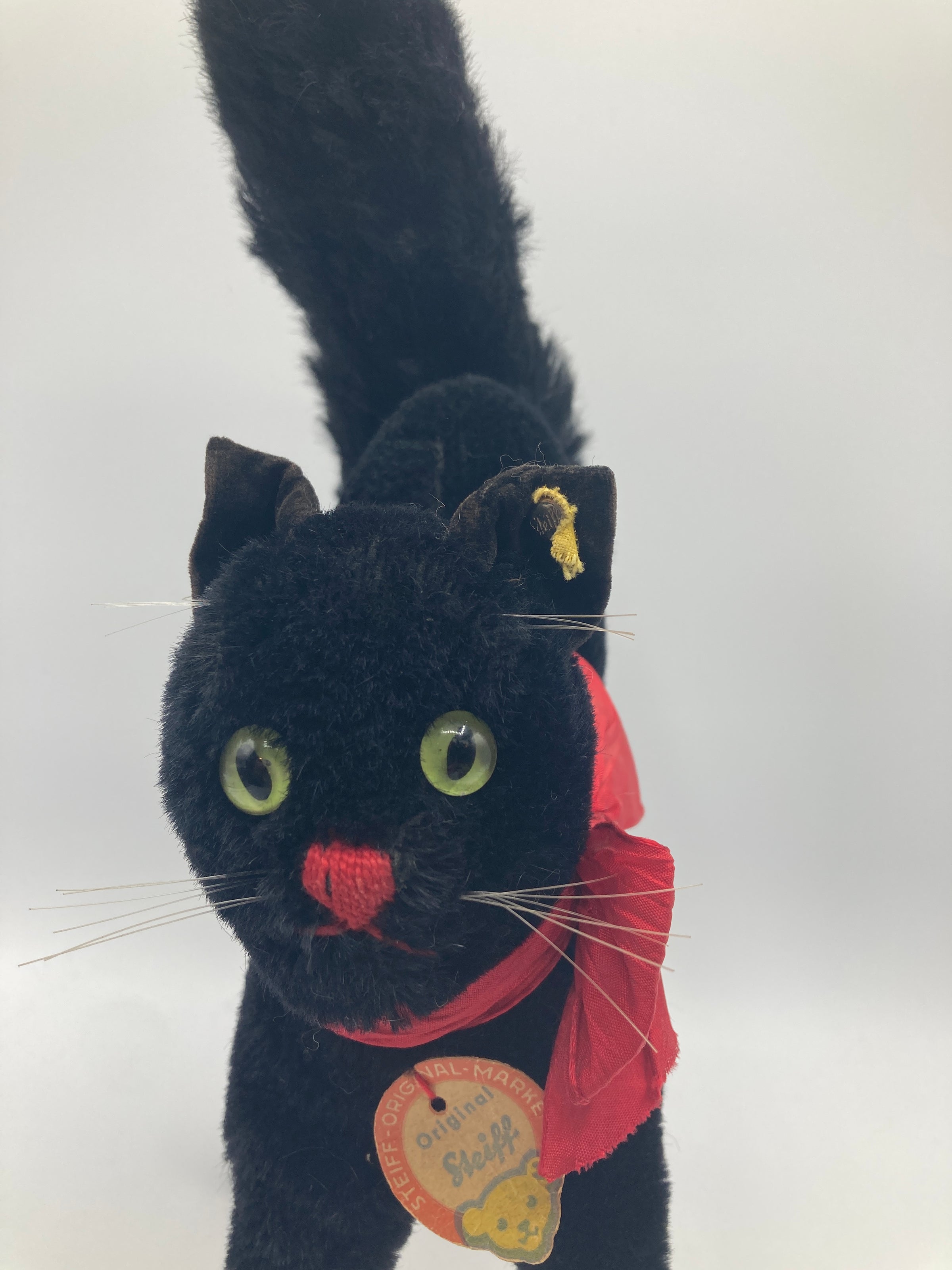 Steiff Largest Black Tom Cat With All IDs | My Site