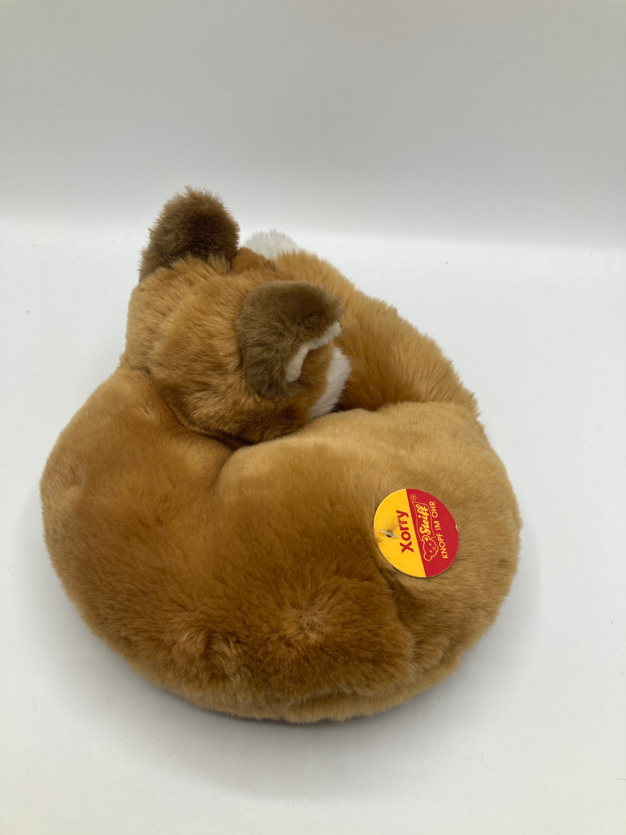 Steiff シュタイフ Xorry ぬいぐるみ Steiff's Soft Plush Curled Up Xorry Fox With All IDs | My Site