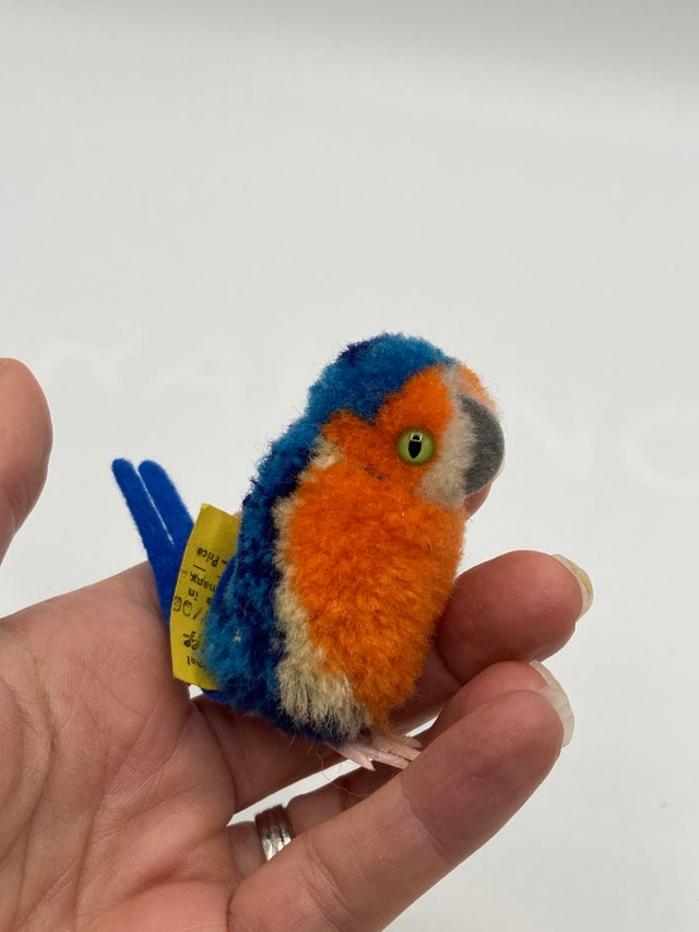 シュタイフ★Woolen Parrot ＆ Bird★ぽんぽんオウム & バード シュタイフ☆Woolen Parrot ＆ Bird☆ぽんぽんオウム & バード