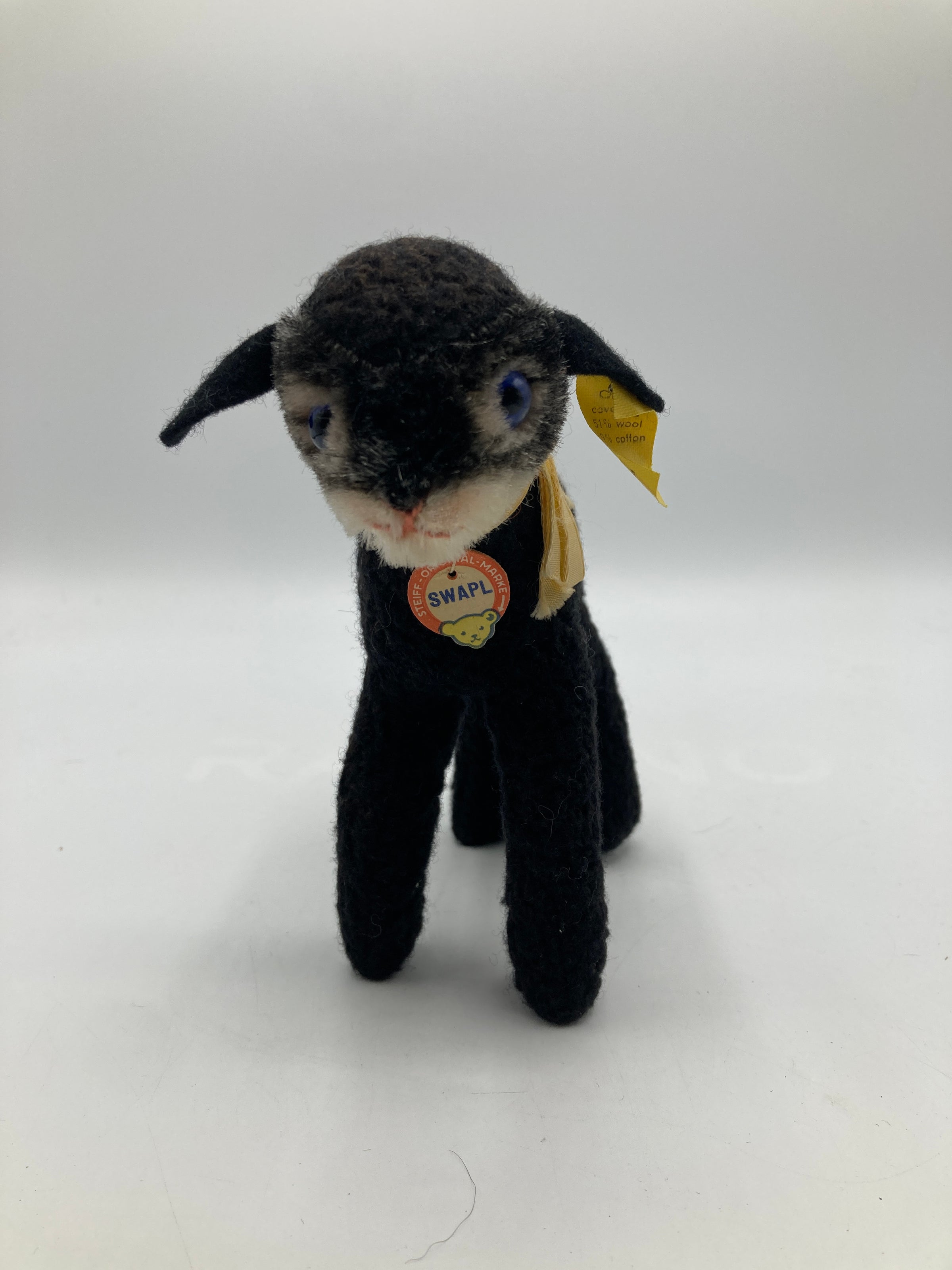Steiff Medium Sized Swapl Lamb With All IDs | My Site
