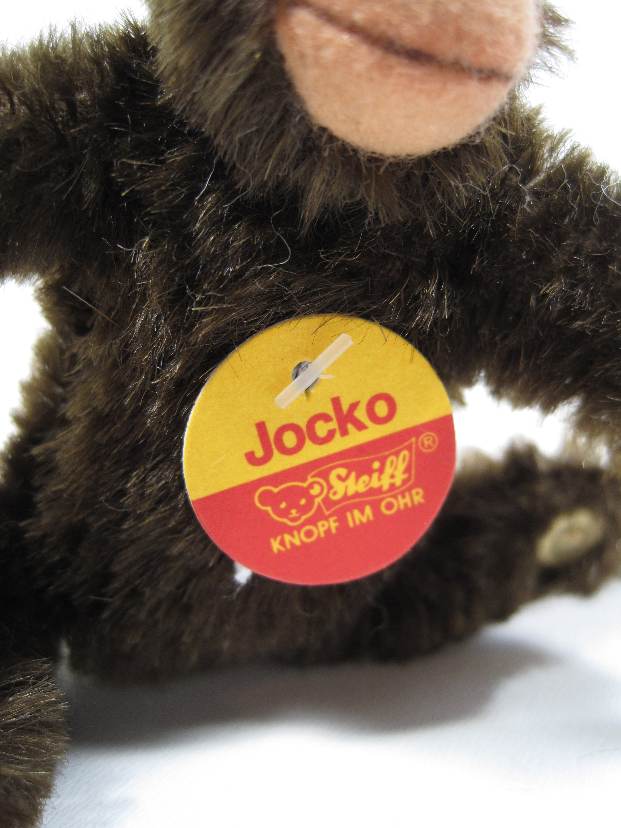 Steiff Smallest Bendy Jocko Chimp With IDs | My Site Steiff Smallest Bendy Jocko Chimp With IDs | My Site