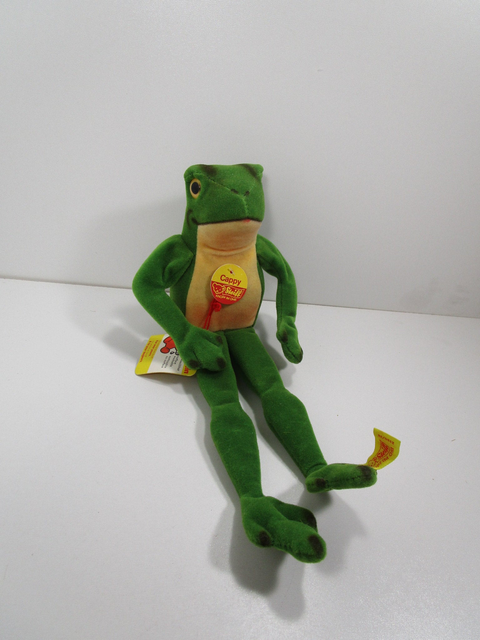 steiff シュタイフ ‘90s カエルのCappy ヴィンテージ steiff シュタイフ '90s カエルのCappy ヴィンテージ