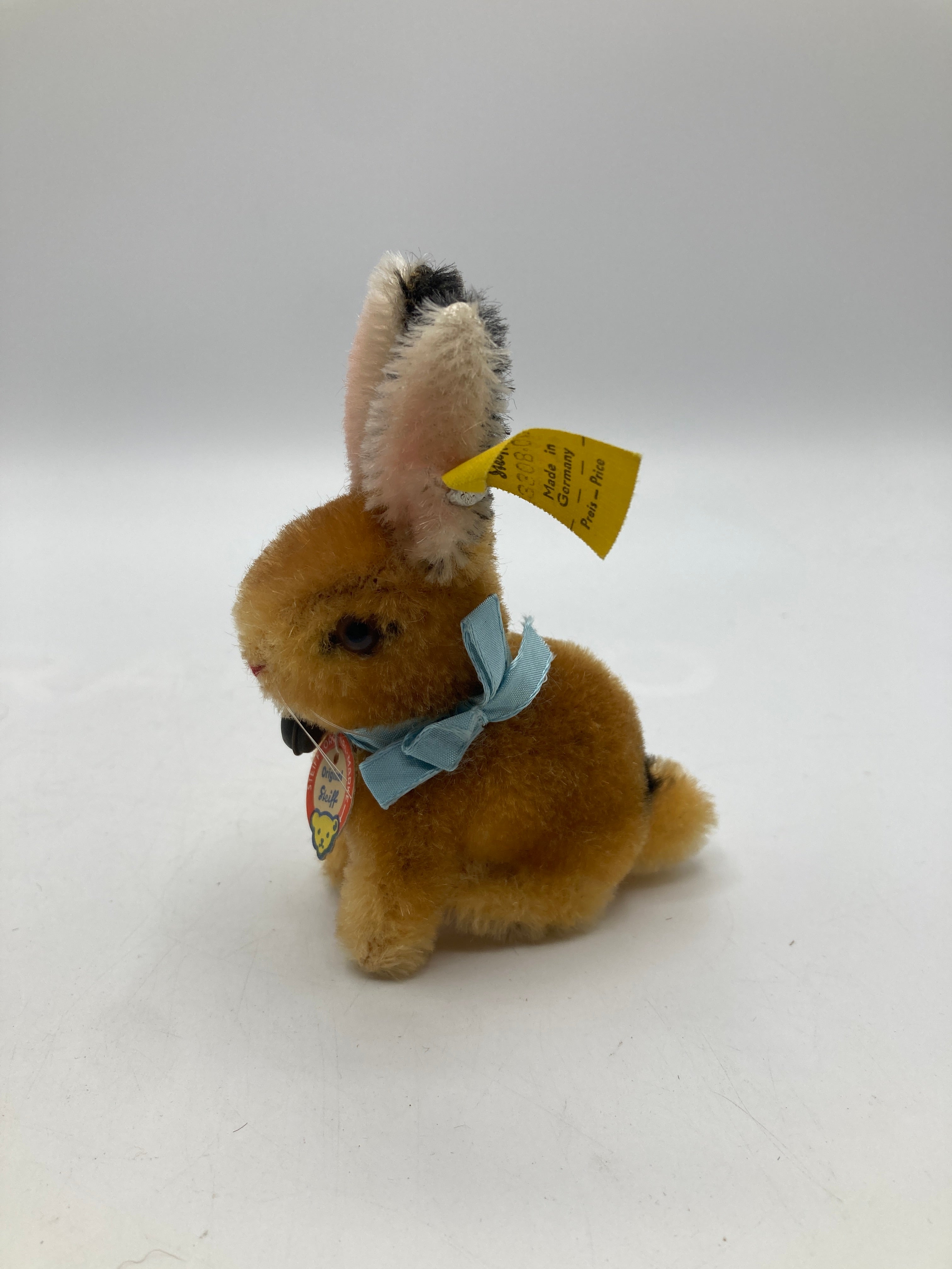 【Steiff Sonny ウサギ 60’s 】ヴィンテージ Steiff Smallest Mohair Sonny Bunny Rabbit With All IDs | My Site