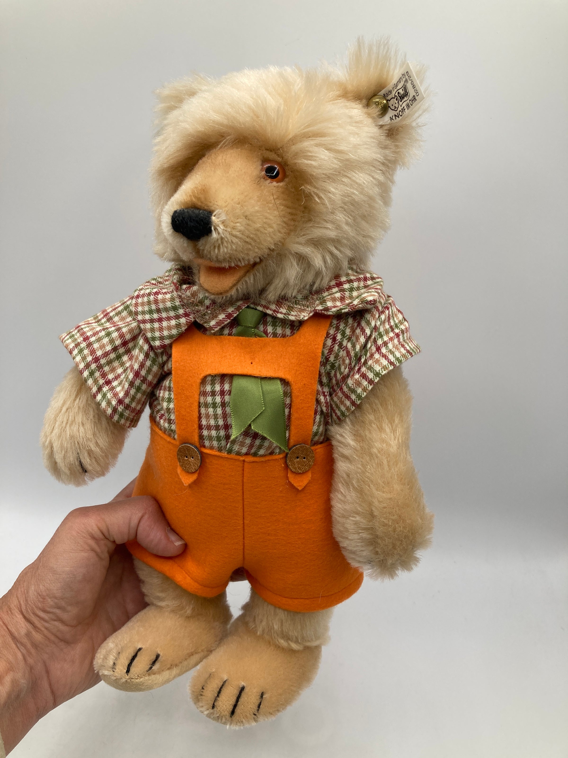 Steiff FAO Schwarz Golden Gate Mohair Teddy Baby Limited Edition