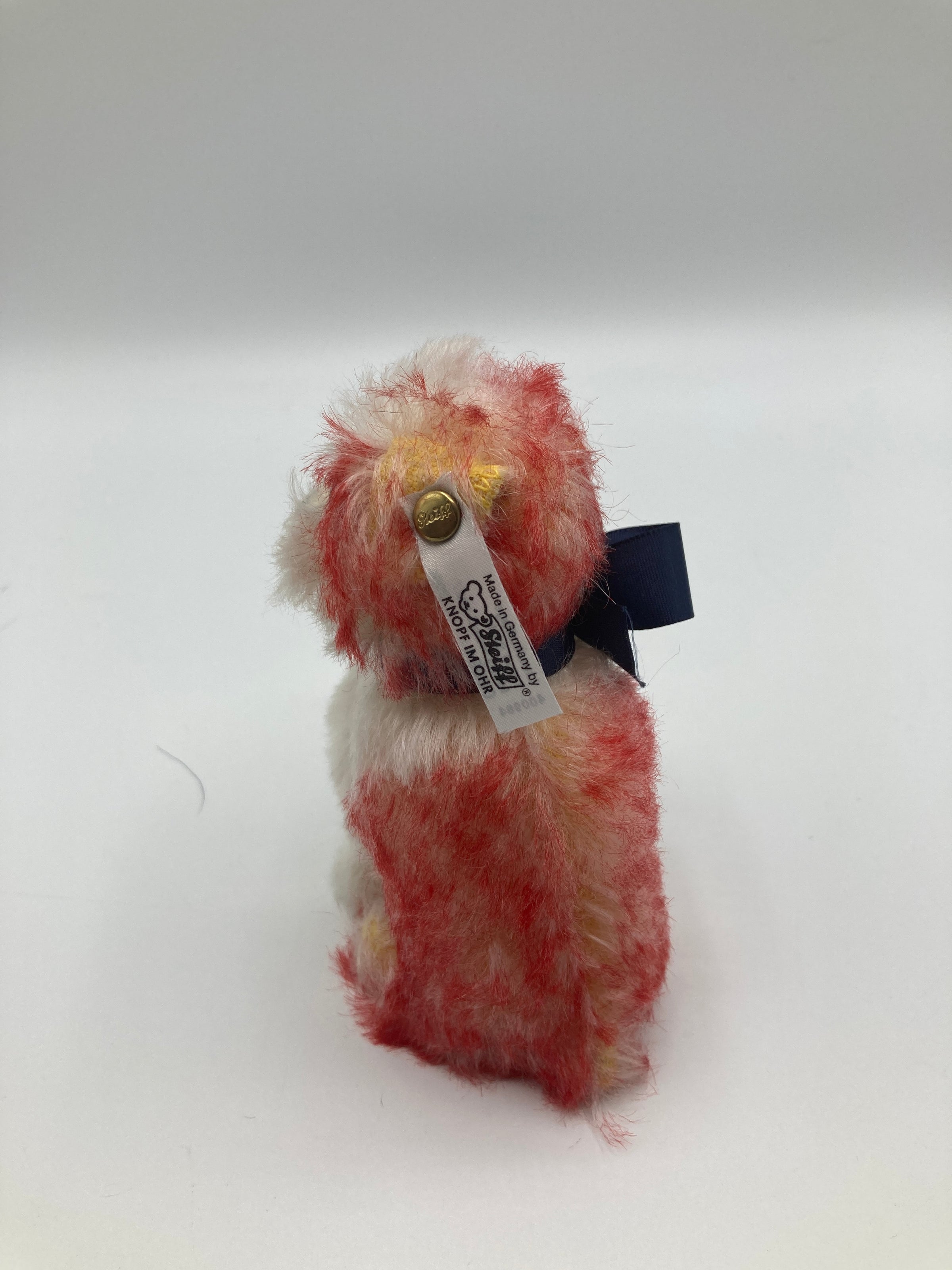 Steiff Red and White Molly The Puppy 1927 Replica With All IDs