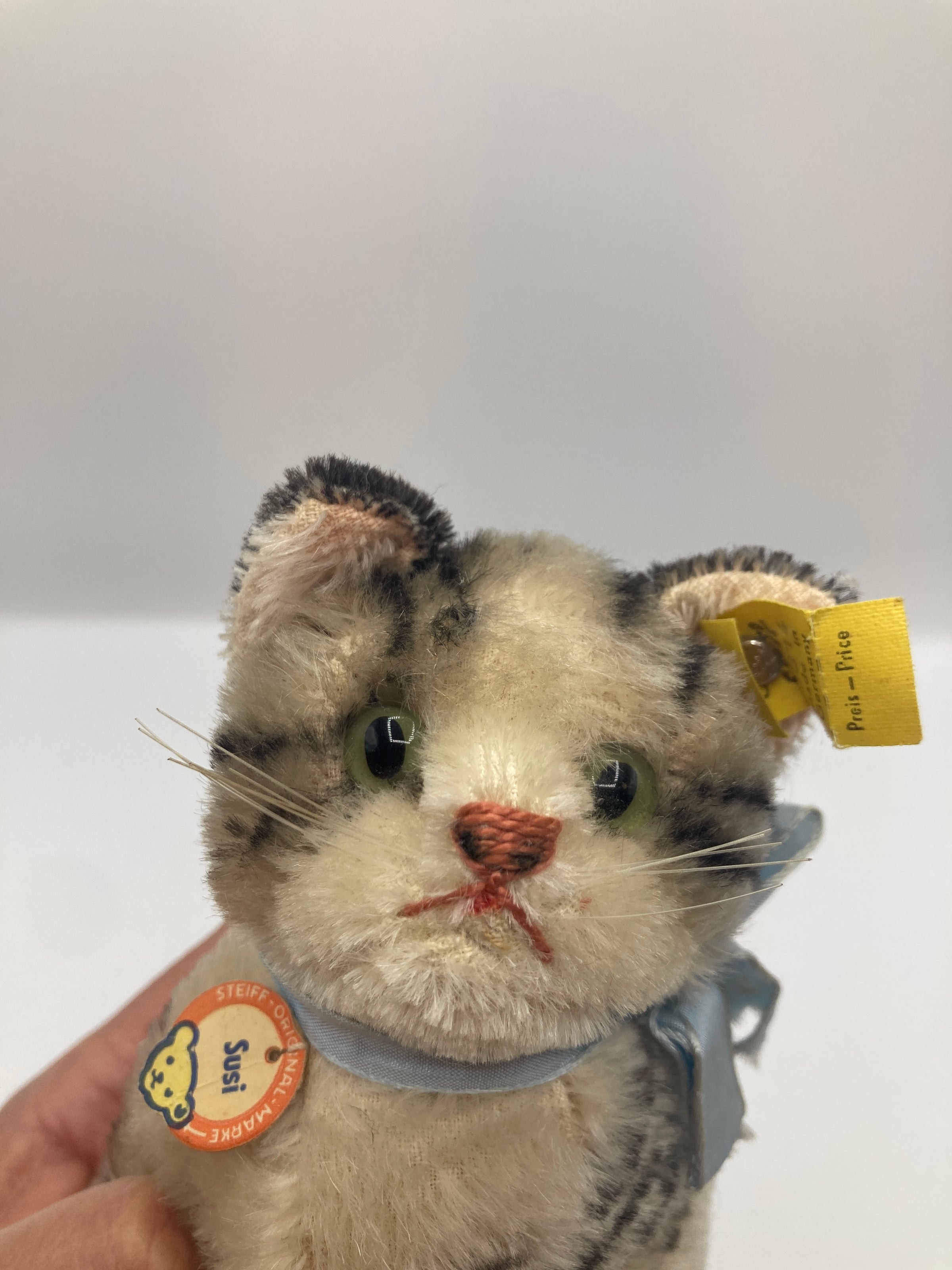 Steiff Medium Sitting Susi Cat With All IDs | My Site