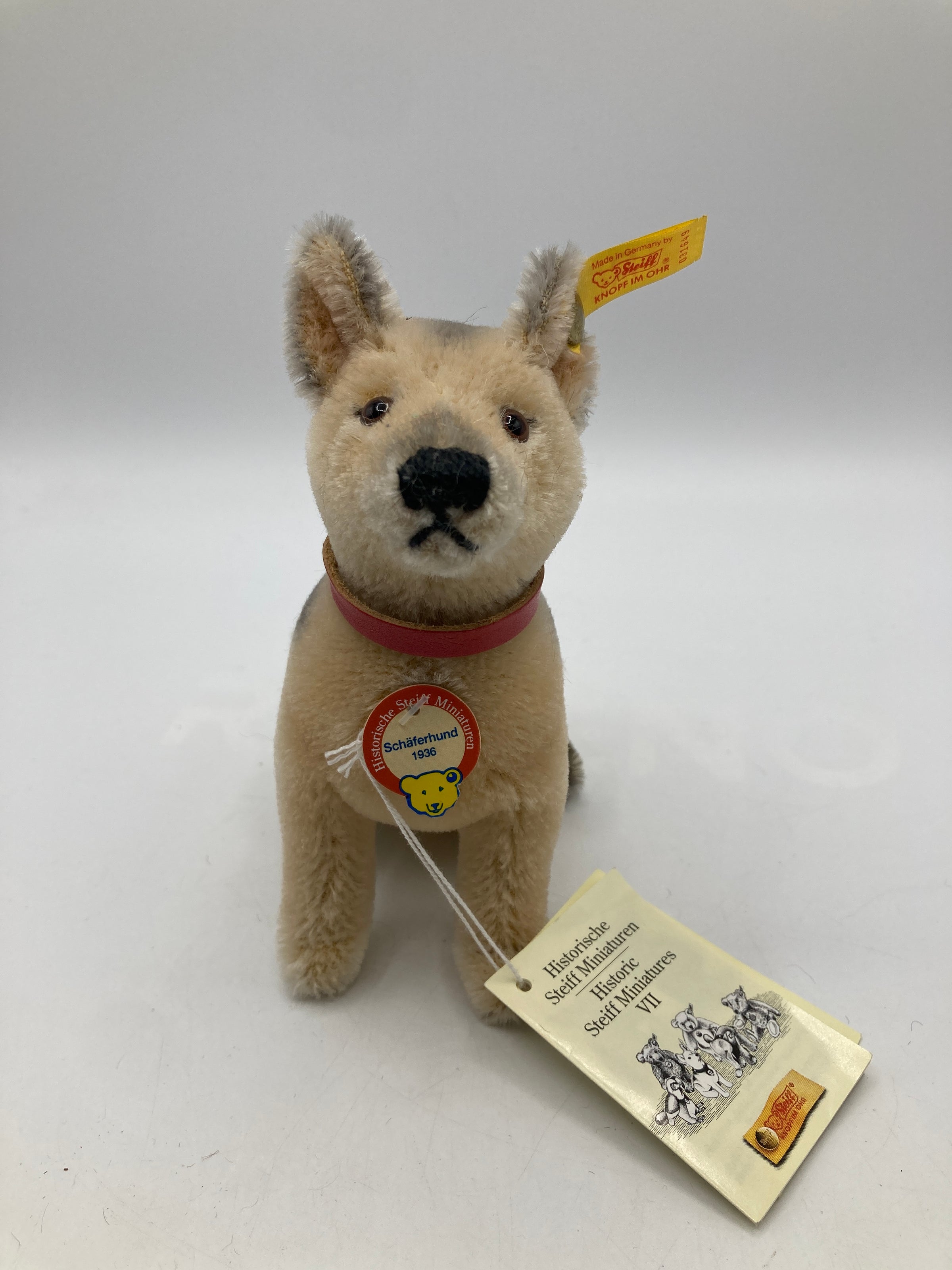 Steiff Mohair 1936 German Shepherd Dog With All IDs | My Site