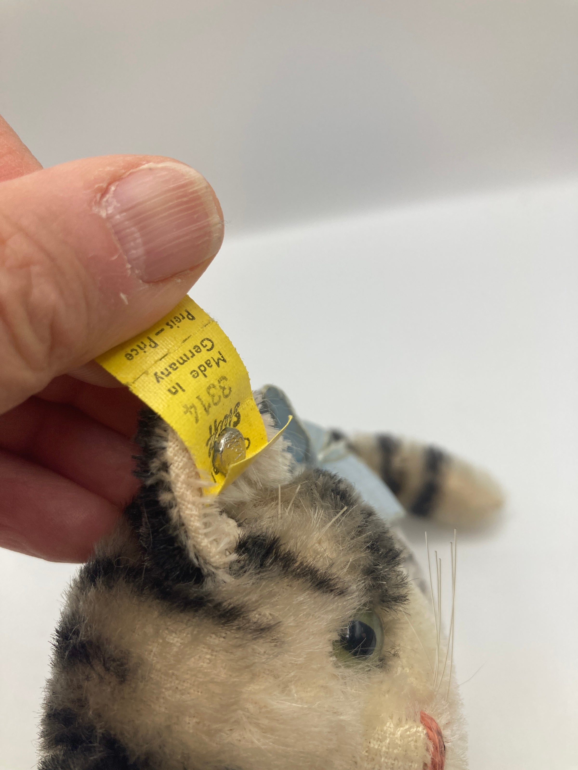 Steiff デニム ダーリンズ ミアウ キャット EAN084447 Steiff デニム