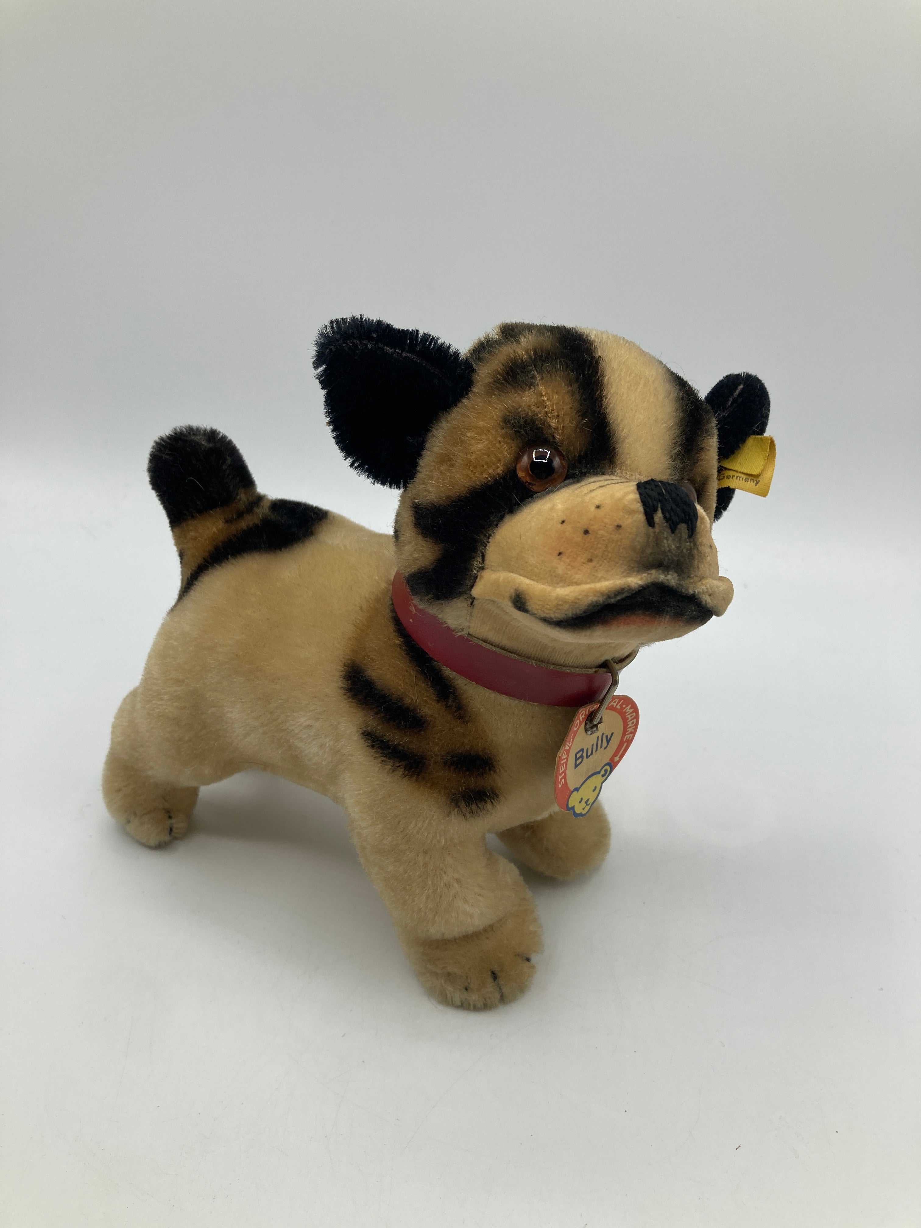 Steiff Medium Bully Bulldog Dog With All IDs | My Site
