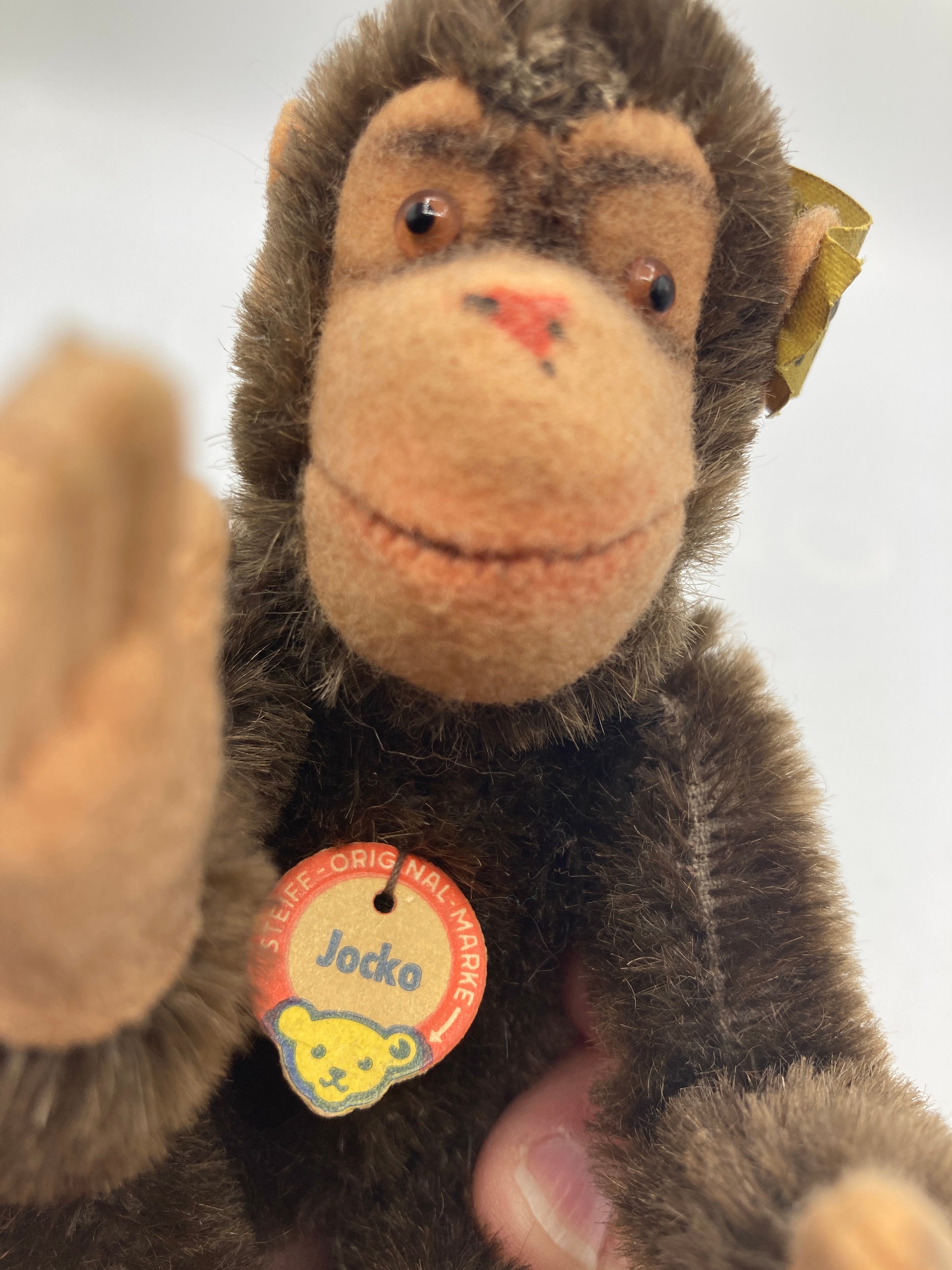 Steiff Almost Smallest Fully Jointed Jocko Monkey Chimp With All
