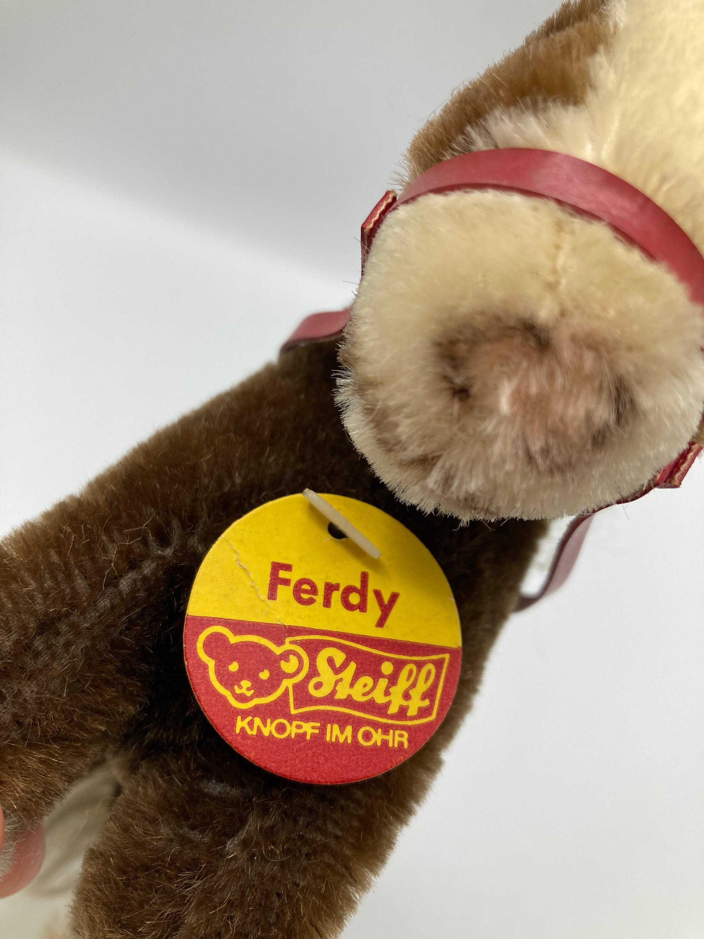 Steiff Smallest Mohair Ferdy Play Horse With All IDs | My Site