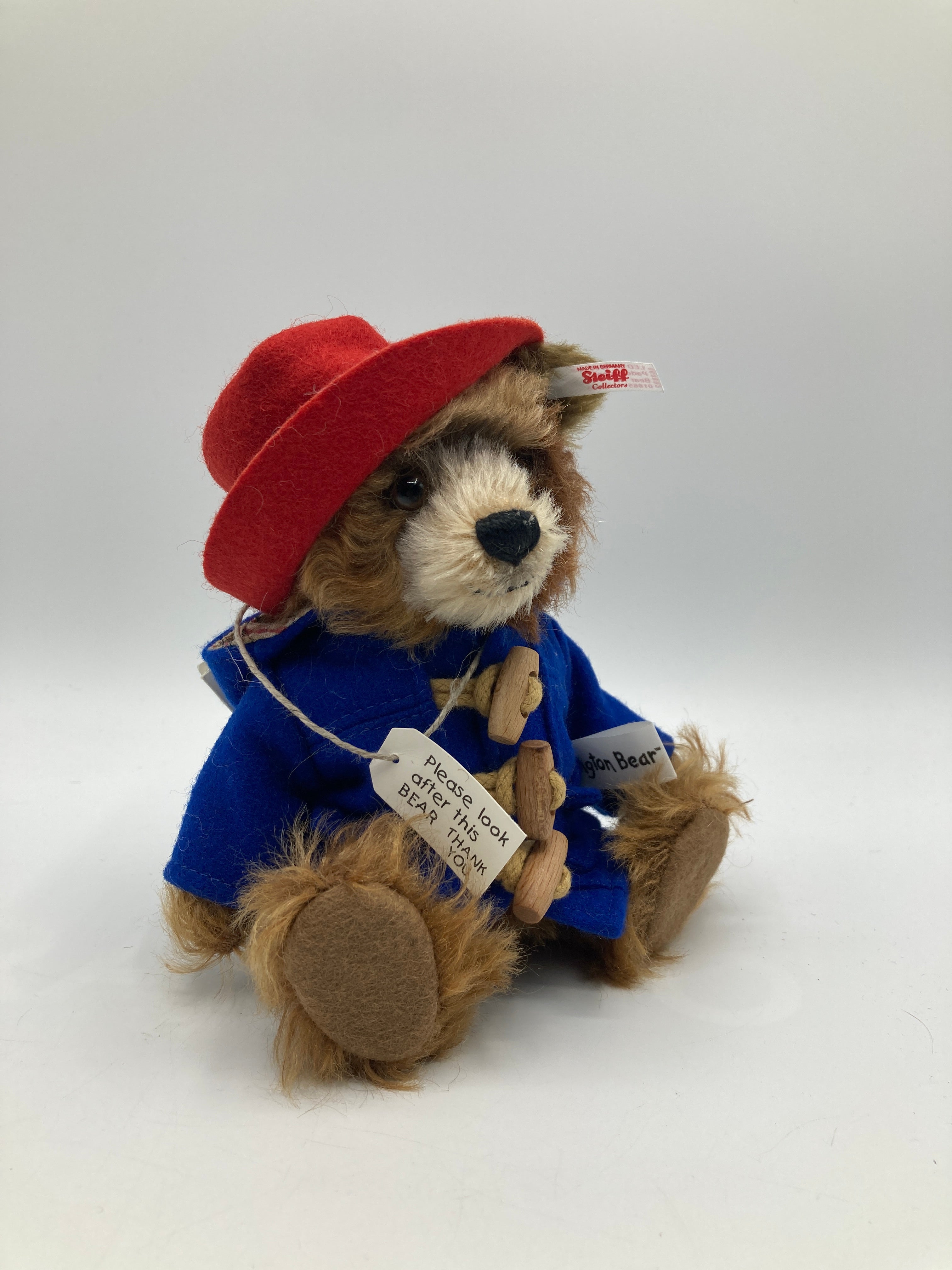 Steiff Mohair Paddington Bear With All IDs | My Site