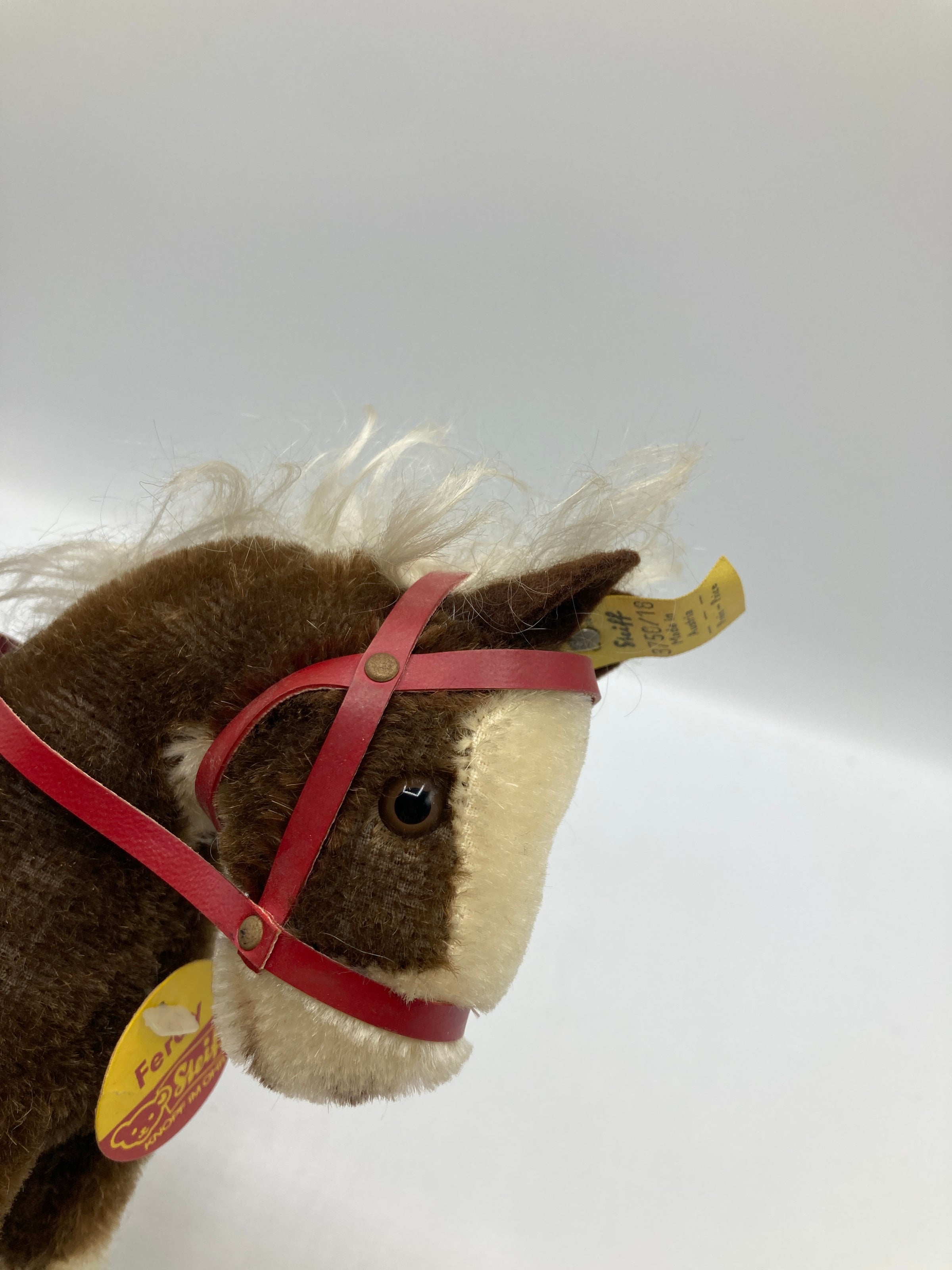 Steiff Smallest Mohair Ferdy Play Horse With All IDs | My Site