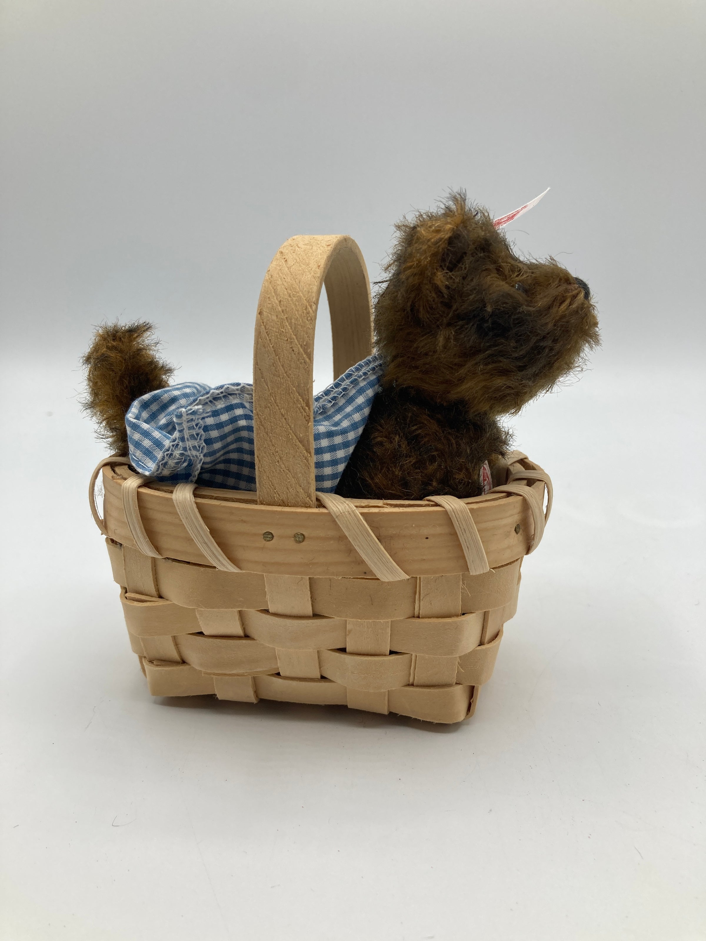 Steiff EXTREMELY RARE Mohair Wizard of Oz Toto Dog With All IDs