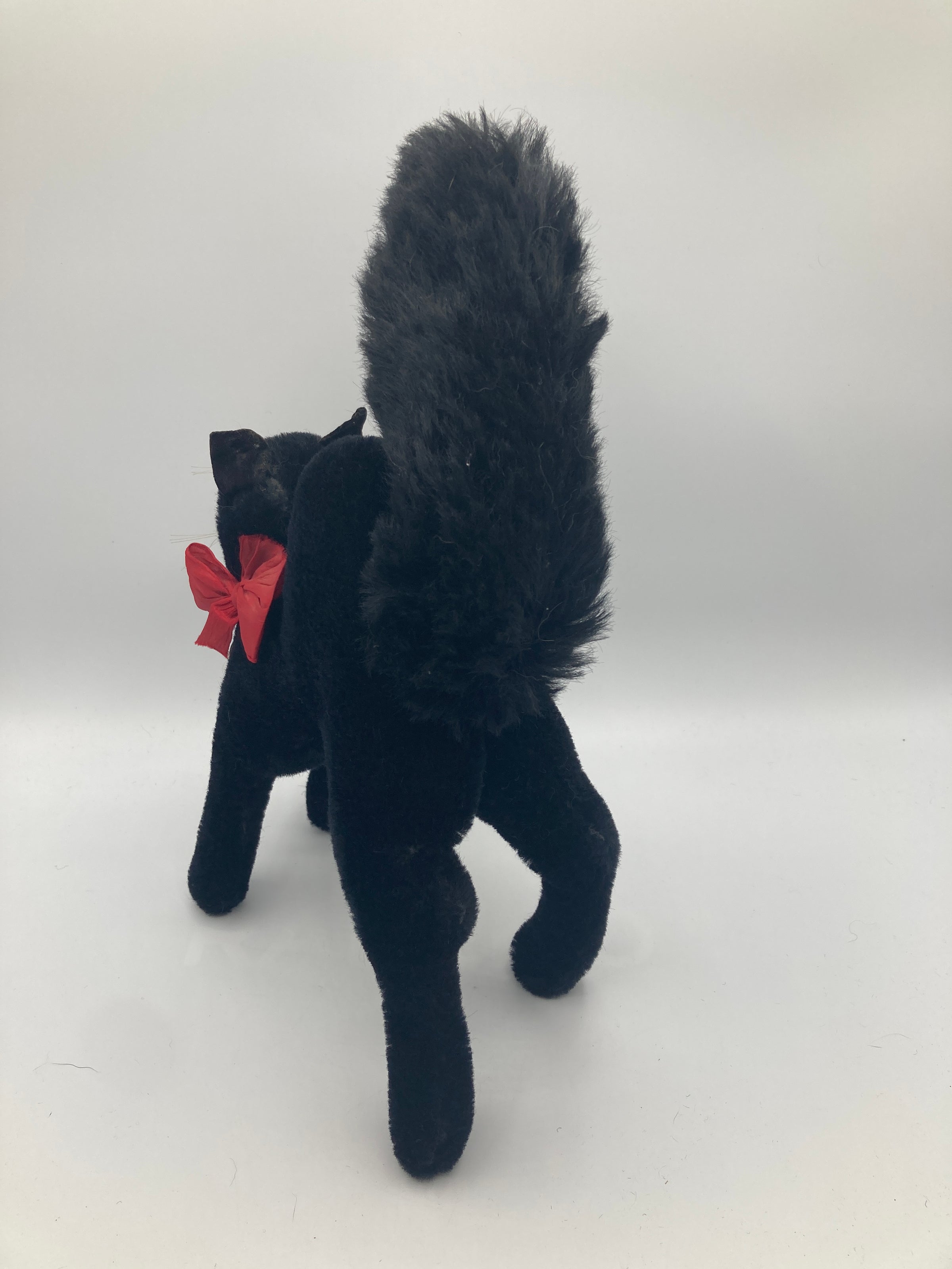 アンティーク　シュタイフ社 Black Tom Cat All IDs Steiff Largest Black Tom Cat With All IDs | My Site