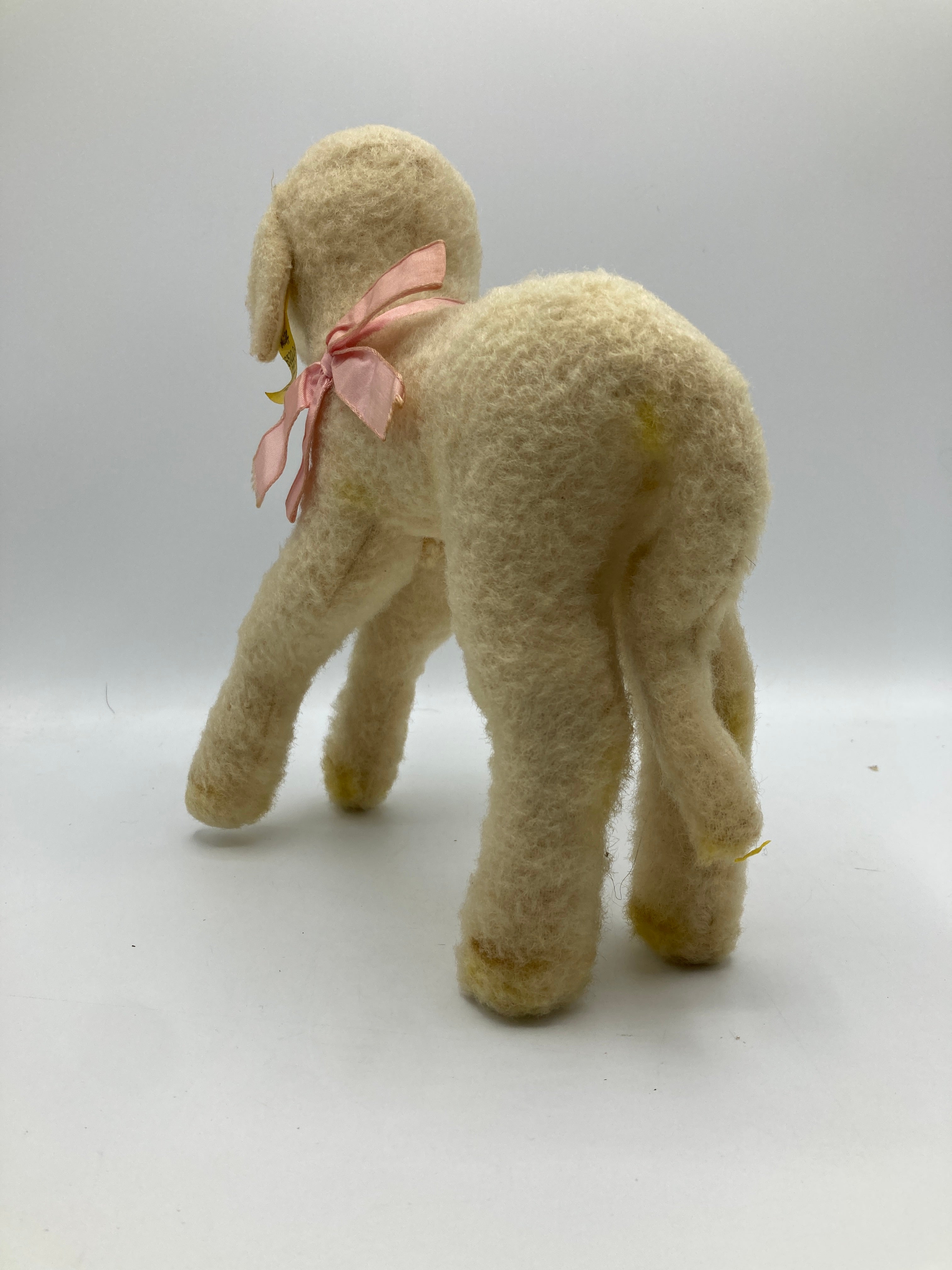 Steiff Medium Lamby Lamb With All IDs | My Site