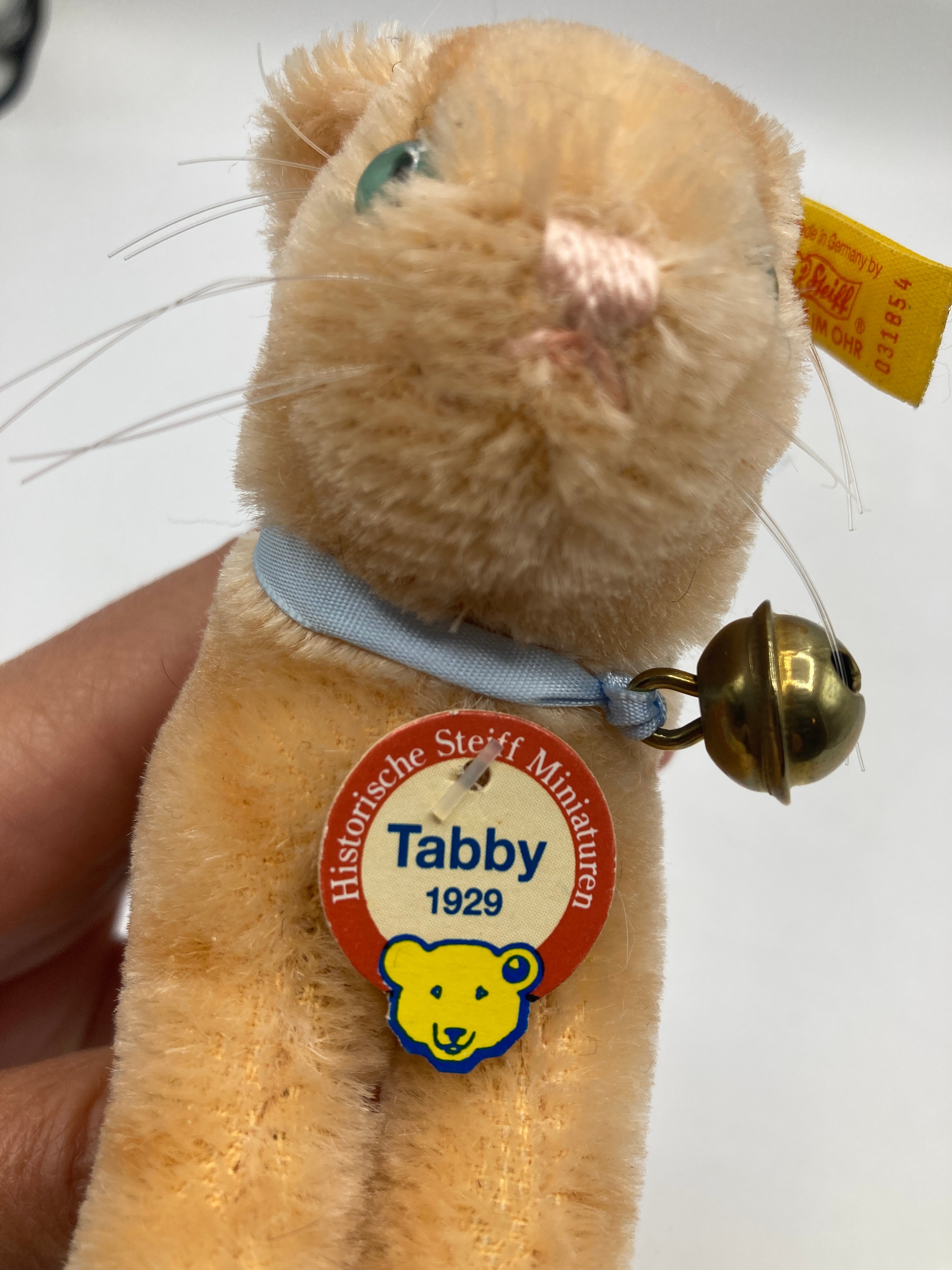Steiff Replica Tabby Cat 1929 With All IDs | My Site
