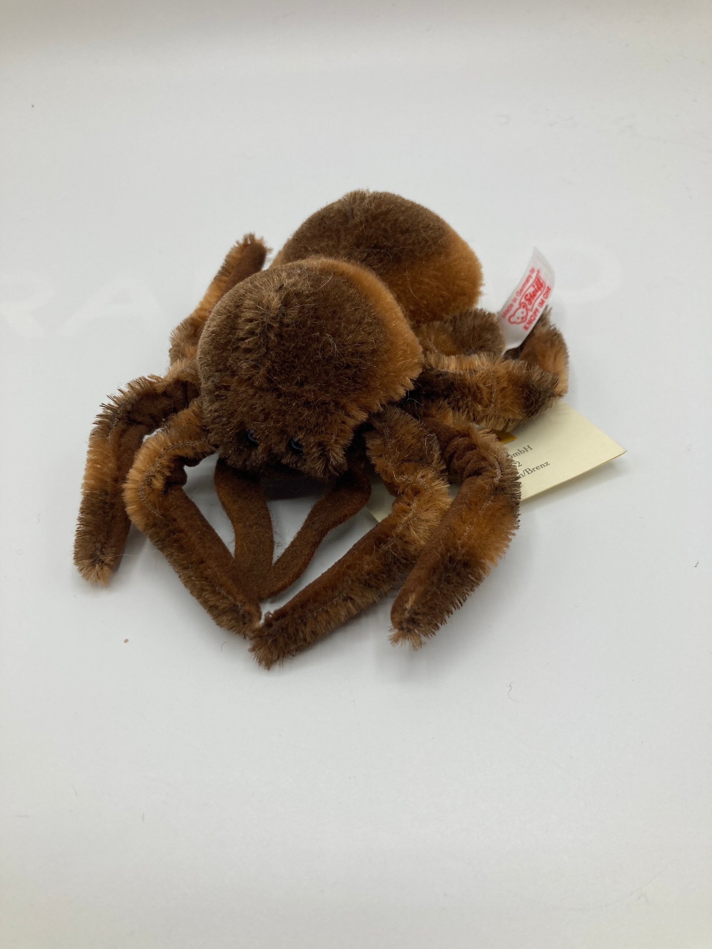 Vintage Steiff Small Spidy Spider With All IDS 2312,00 1960s