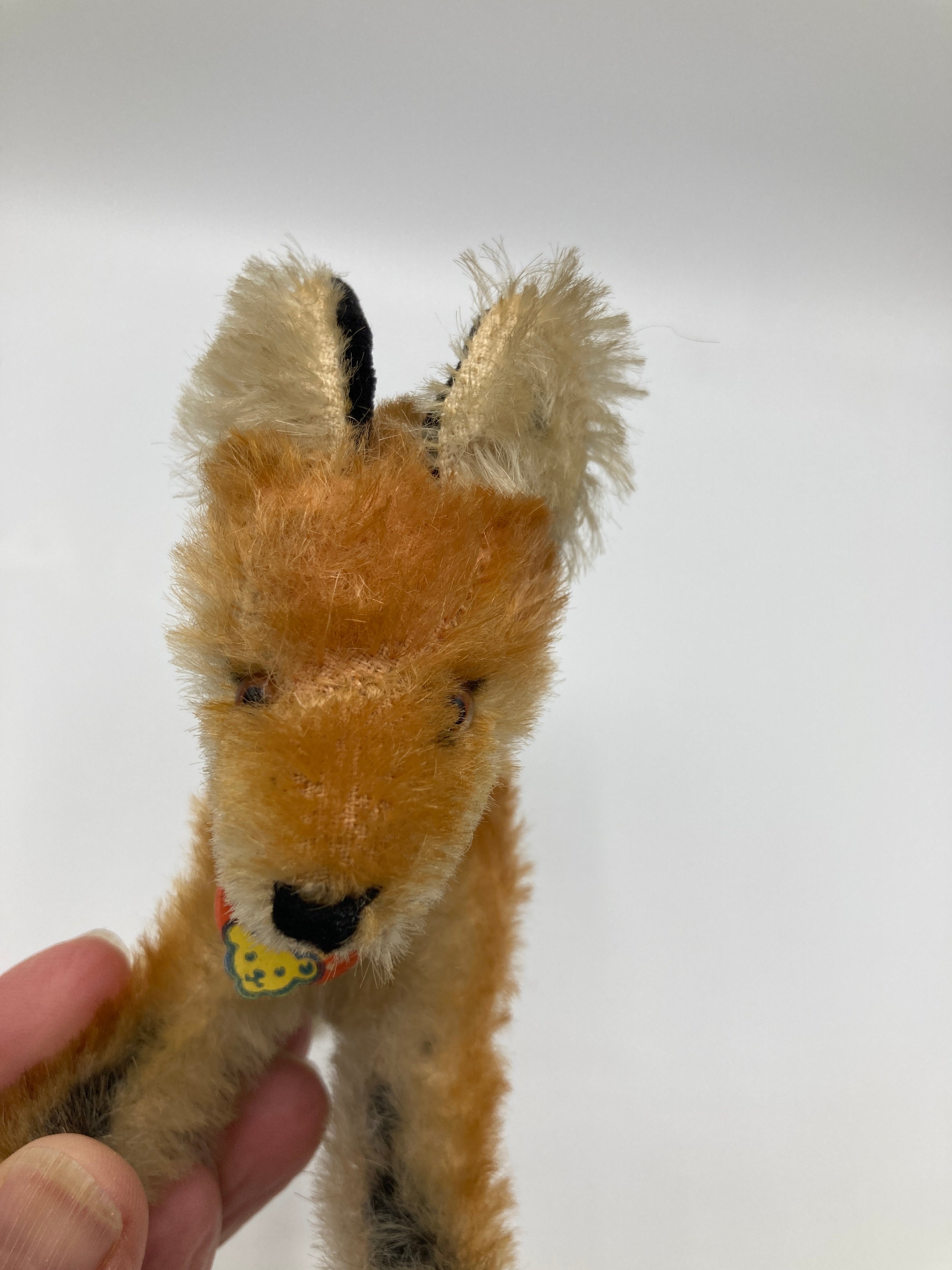 Steiff Smallest Standing Mohair Xorry Fox With IDs | My Site
